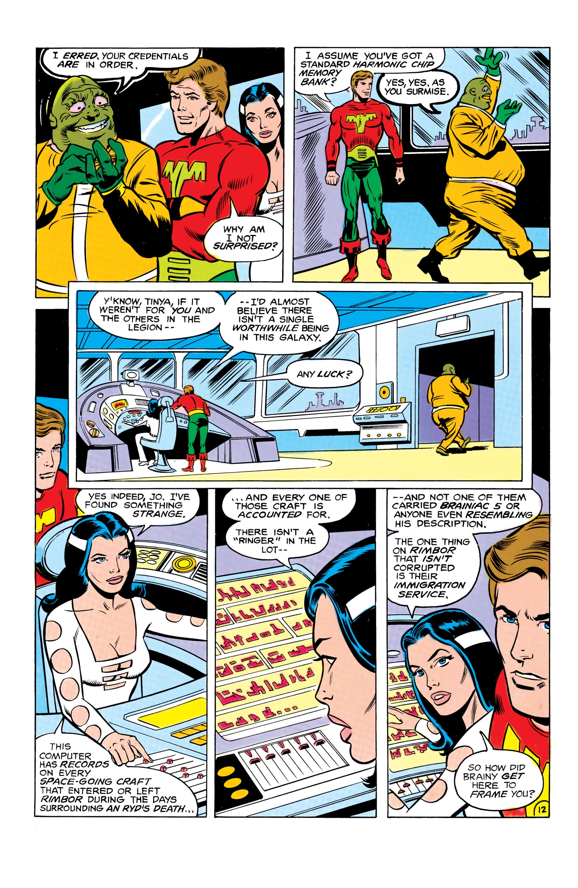 Read online Legion of Super-Heroes (1980) comic -  Issue #273 - 13
