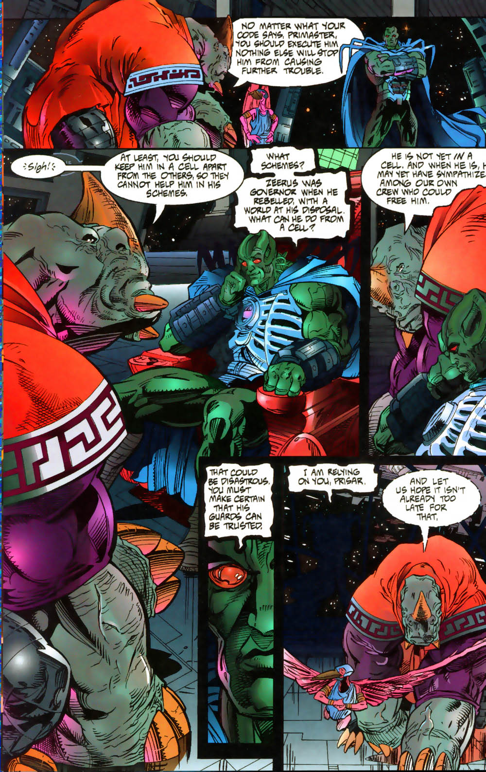 Read online Leonard Nimoy's Primortals (1995) comic -  Issue #1 - 6