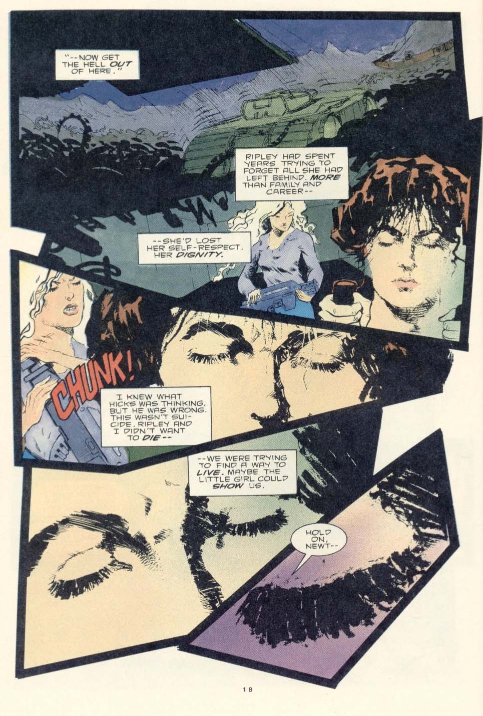Read online Aliens: Earth War comic -  Issue #4 - 20