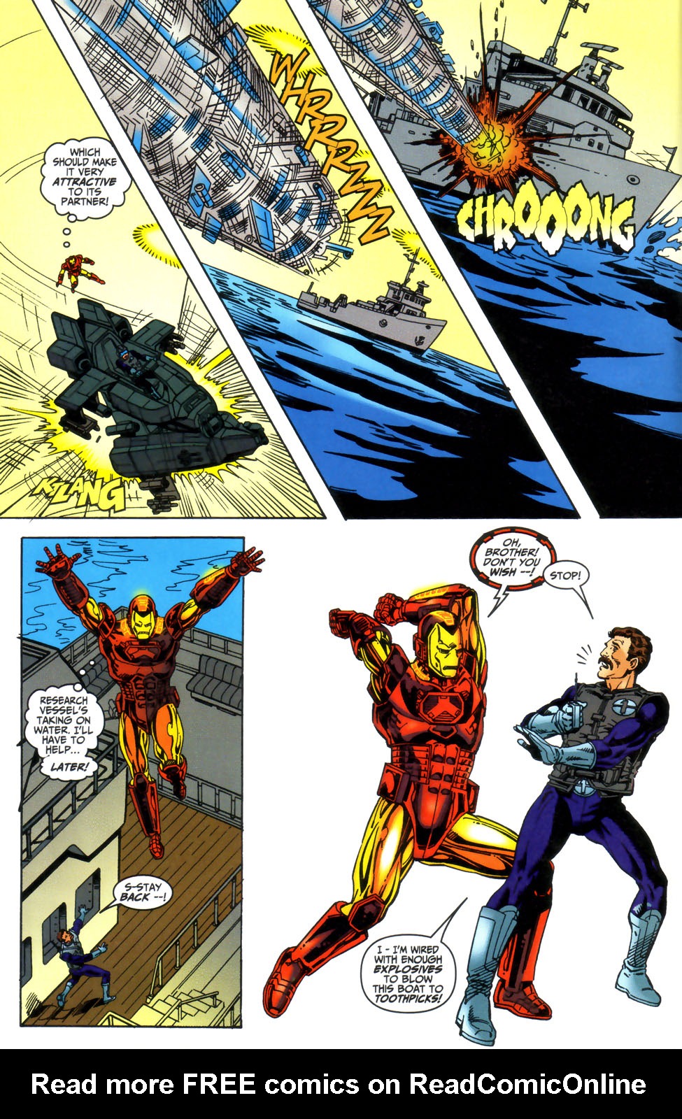 Read online Iron Man: Bad Blood comic -  Issue #1 - 10