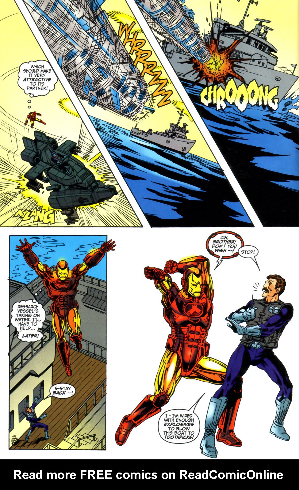 Read online Iron Man: Bad Blood comic -  Issue #1 - 10