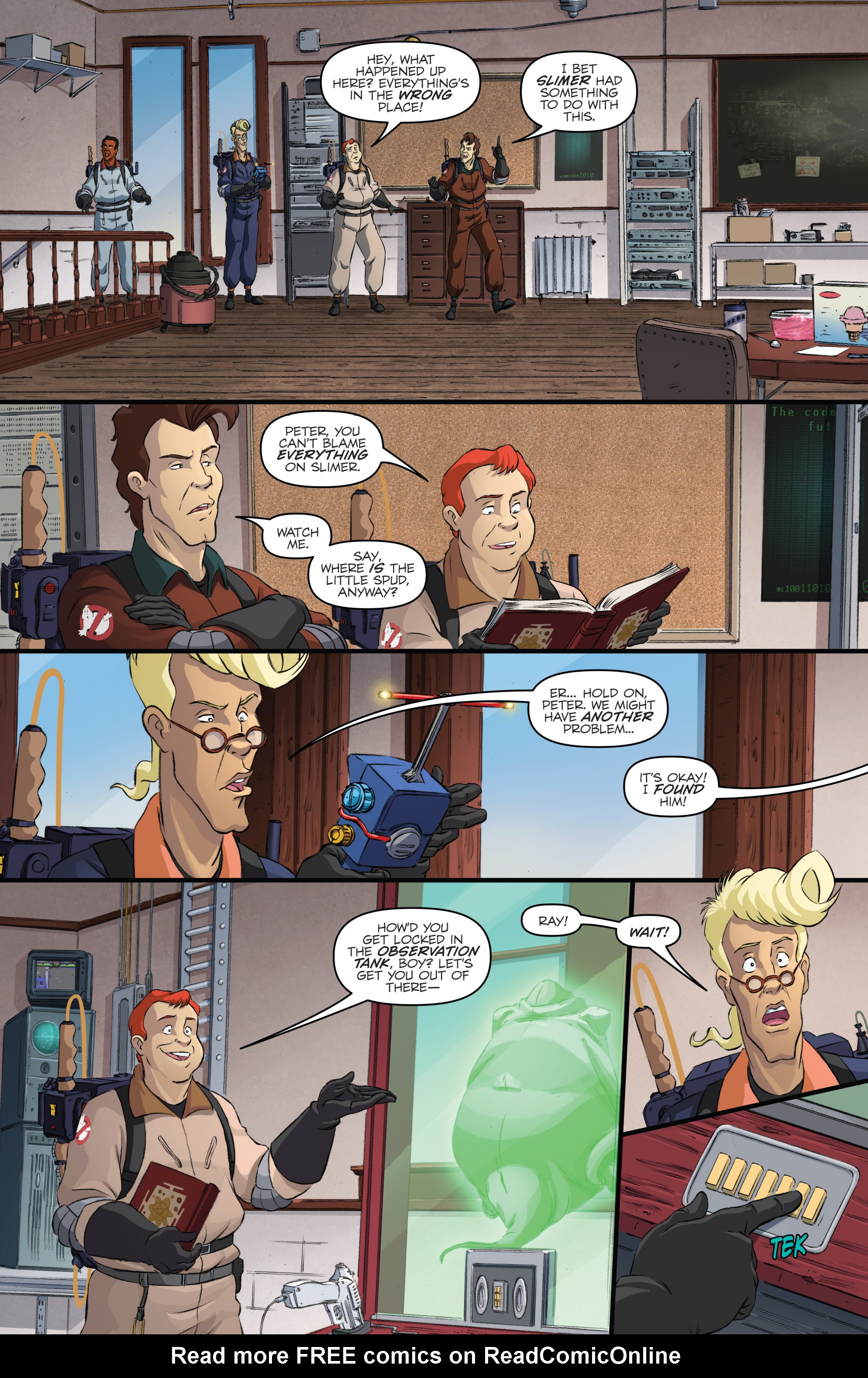 Read online Ghostbusters: Get Real comic -  Issue #1 - 13