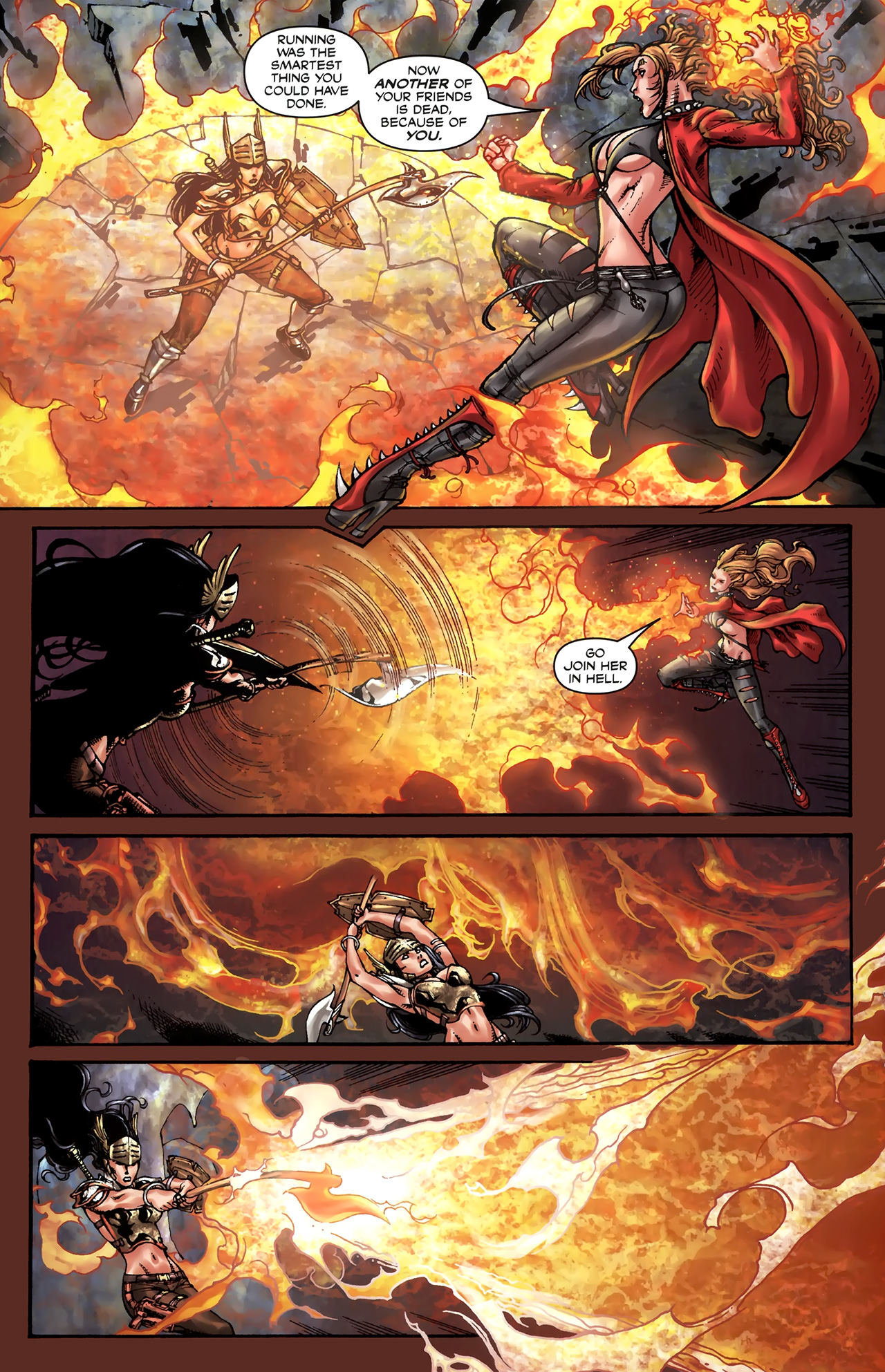 Read online War Goddess comic -  Issue #1 - 17