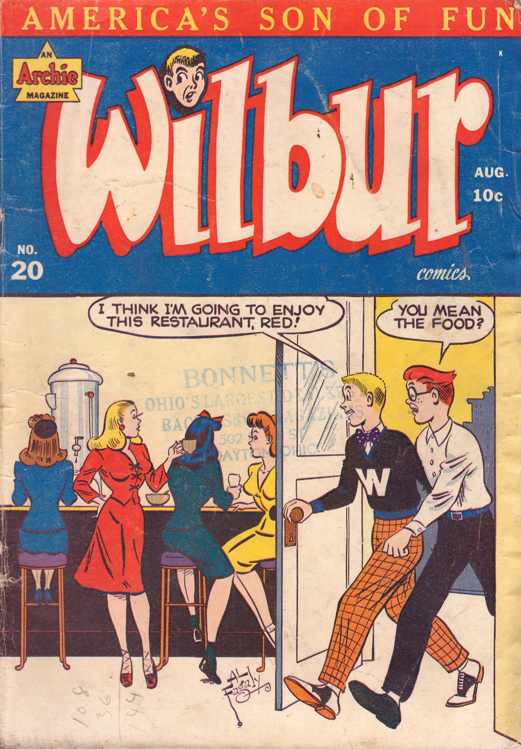 Read online Wilbur Comics comic -  Issue #20 - 1