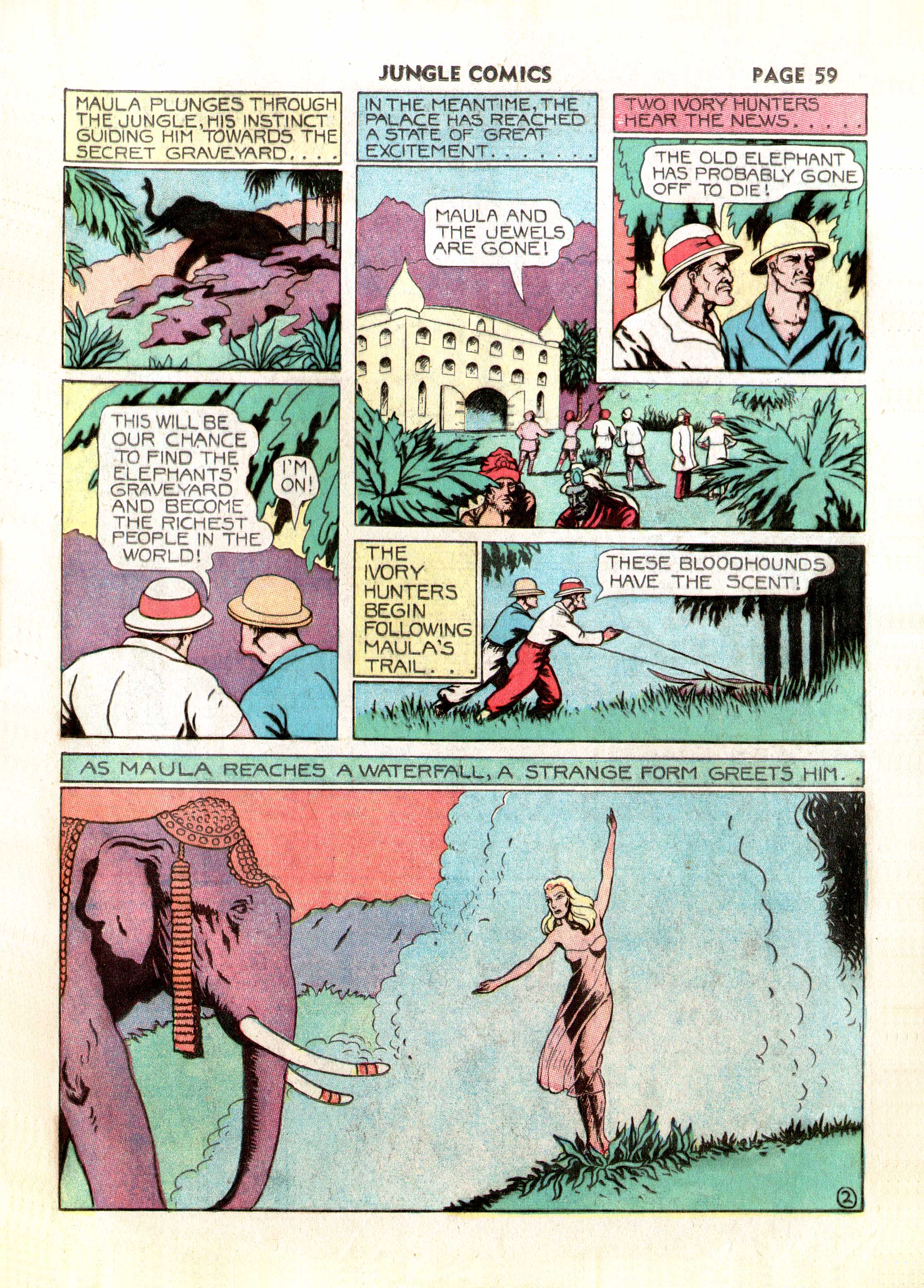 Read online Jungle Comics comic -  Issue #2 - 61