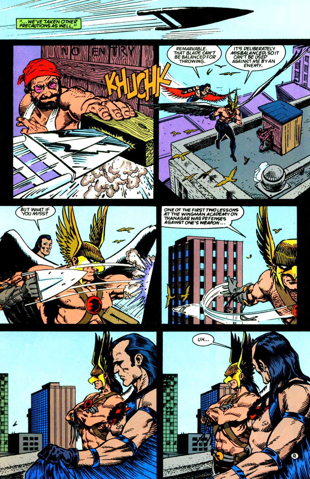 Hawkman (1993) Issue #20 #23 - English 13