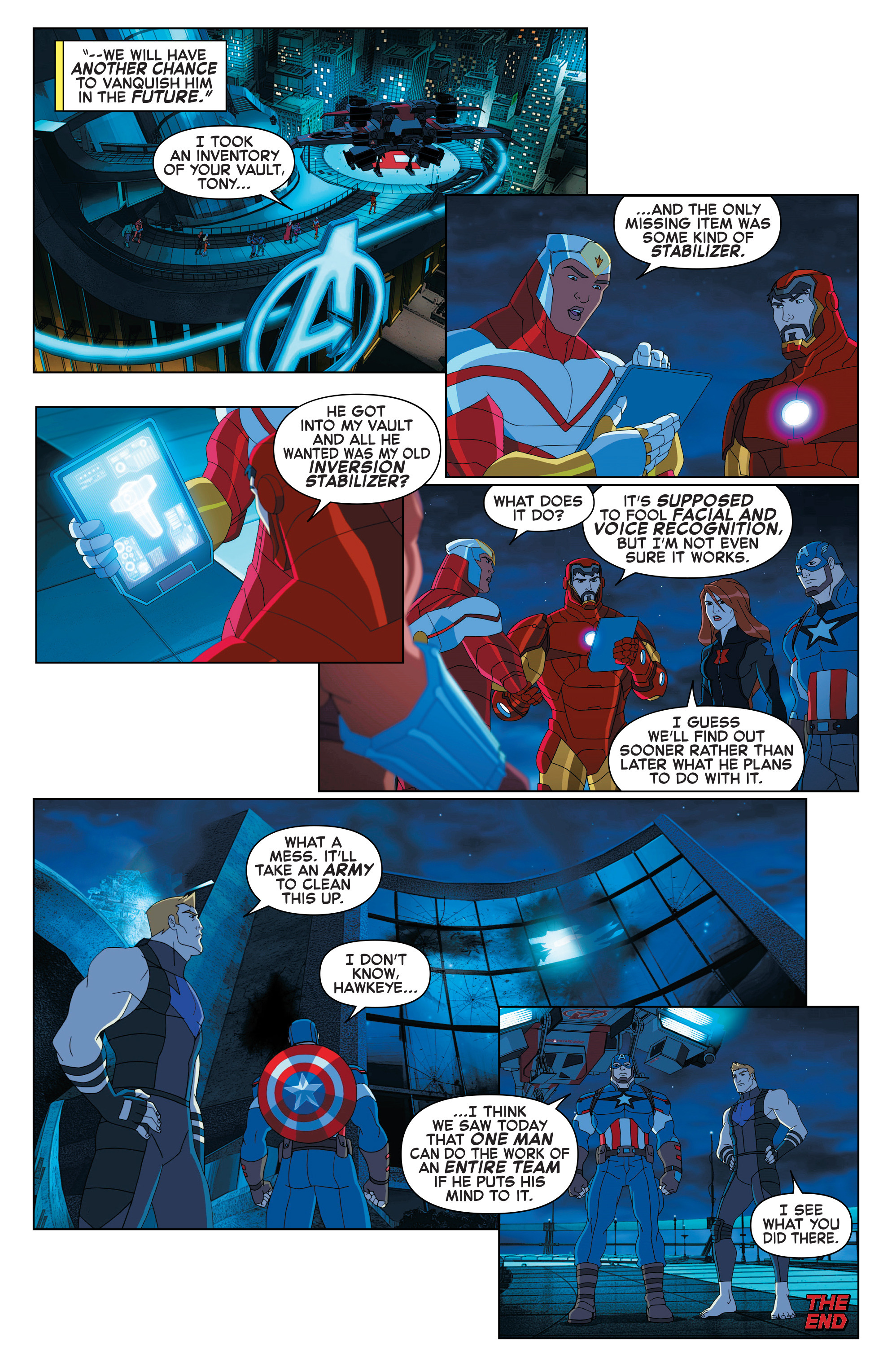 Read online Marvel Universe Avengers: Ultron Revolution comic -  Issue #5 - 22