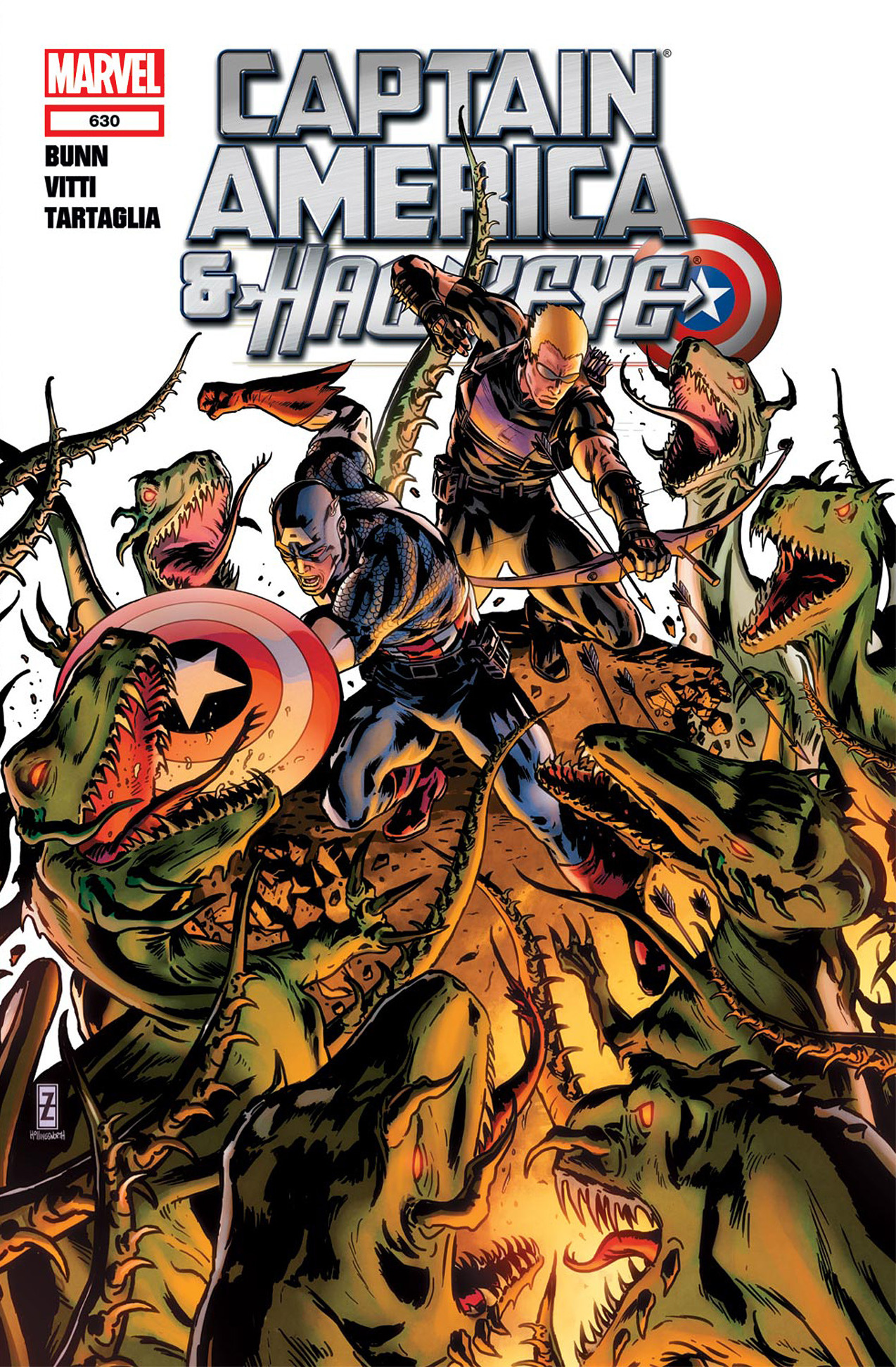 Read online Captain America And Hawkeye comic -  Issue #630 - 1