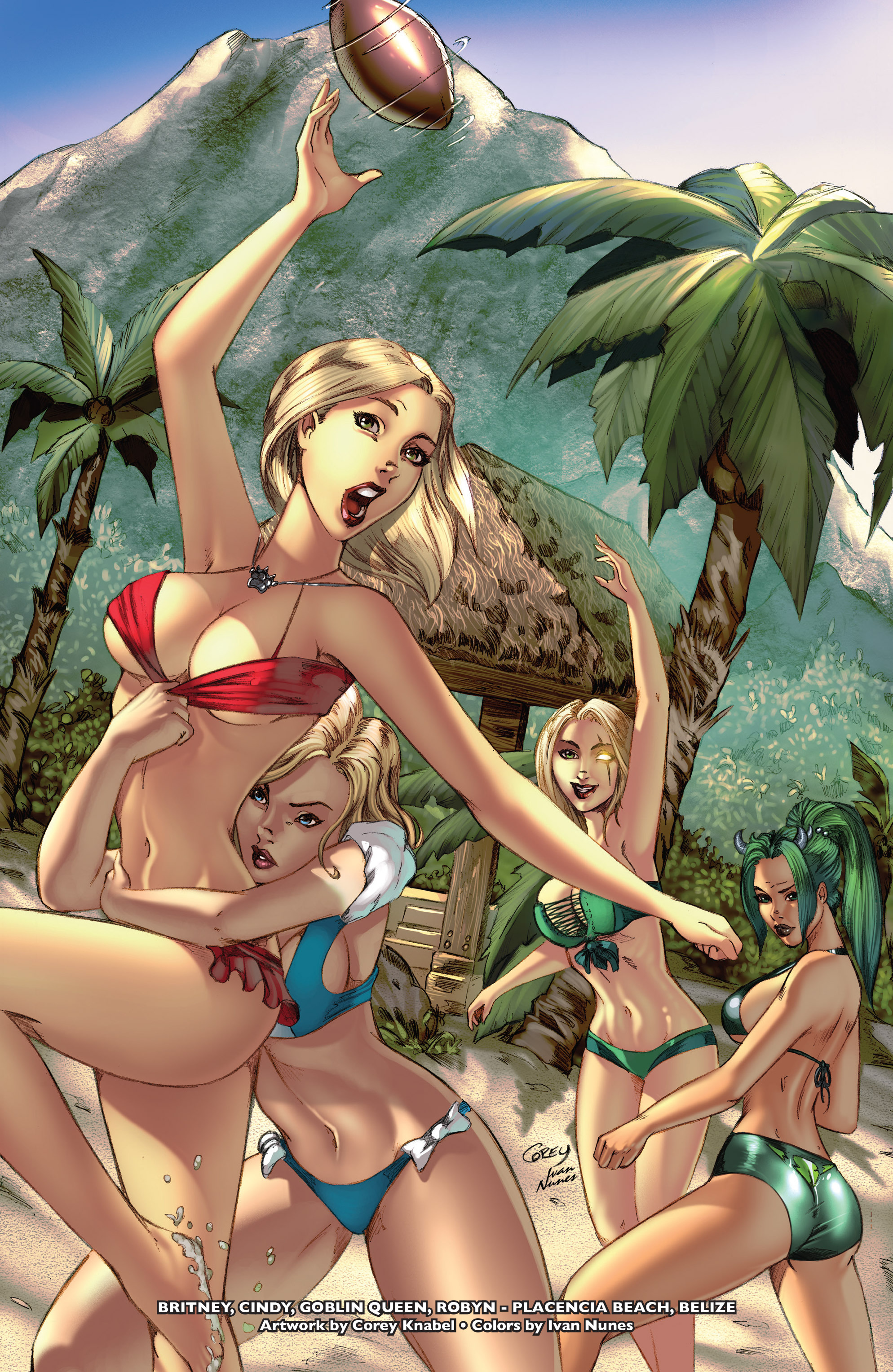Read online Grimm Fairy Tales: 2014 Swimsuit Special comic -  Issue # Full - 36