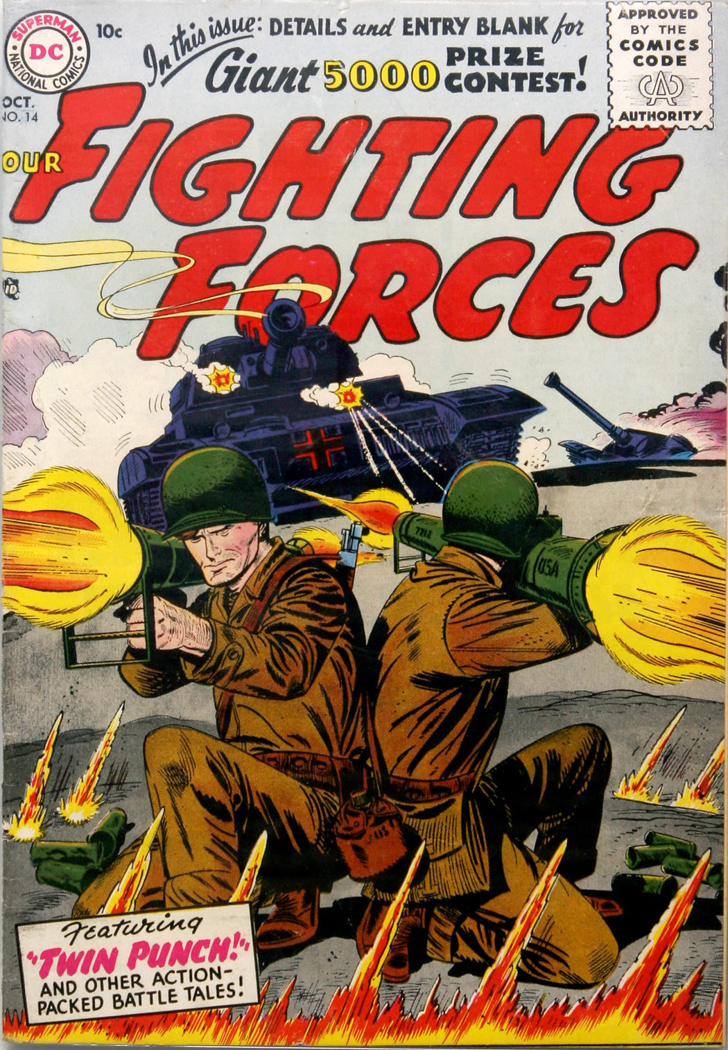 Read online Our Fighting Forces comic -  Issue #14 - 1