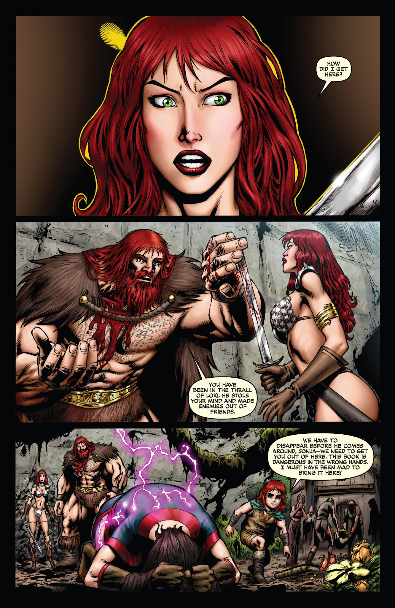 Read online Red Sonja: Wrath of the Gods comic -  Issue #4 - 5
