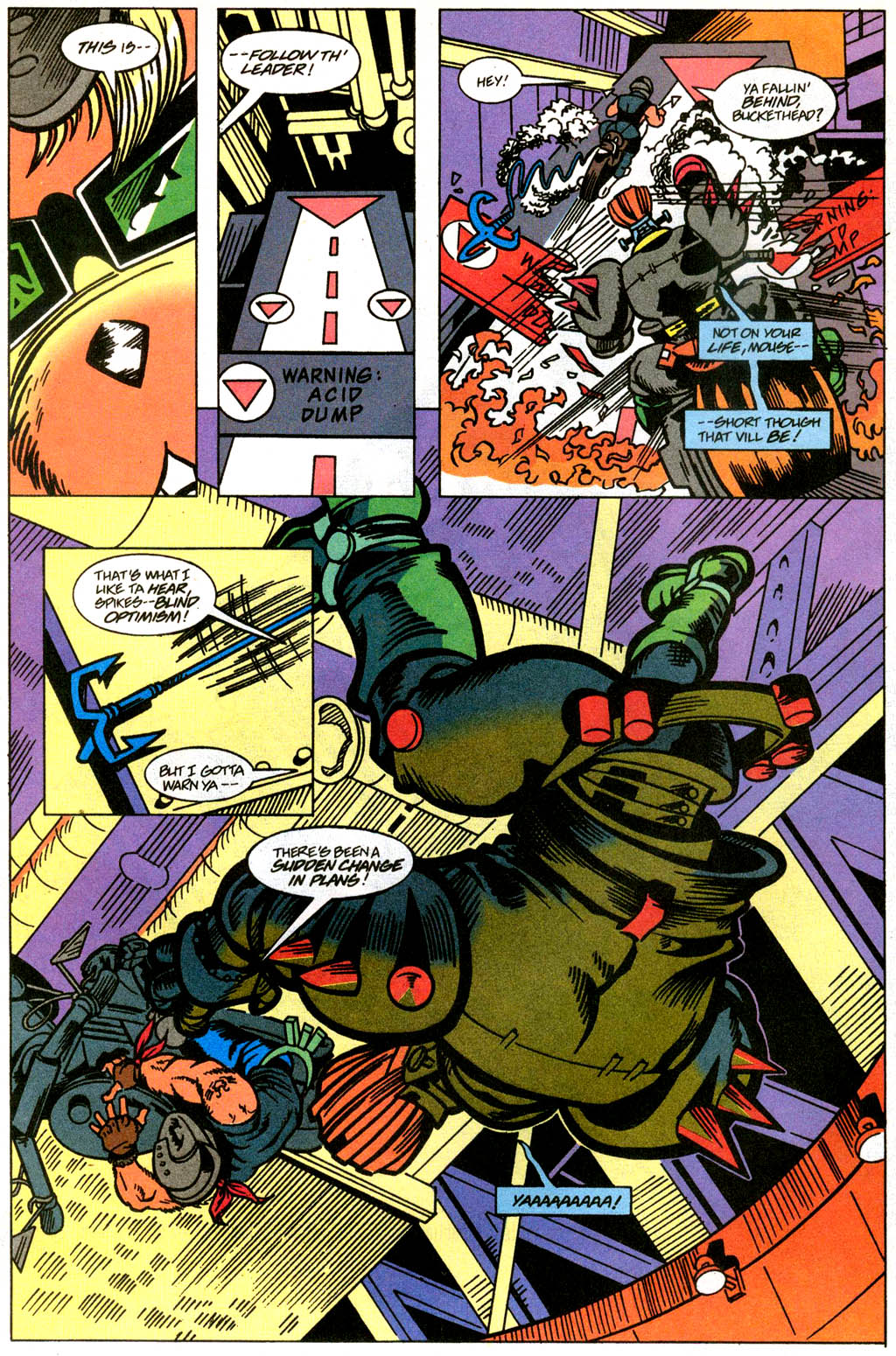 Read online Biker Mice from Mars comic -  Issue #3 - 18