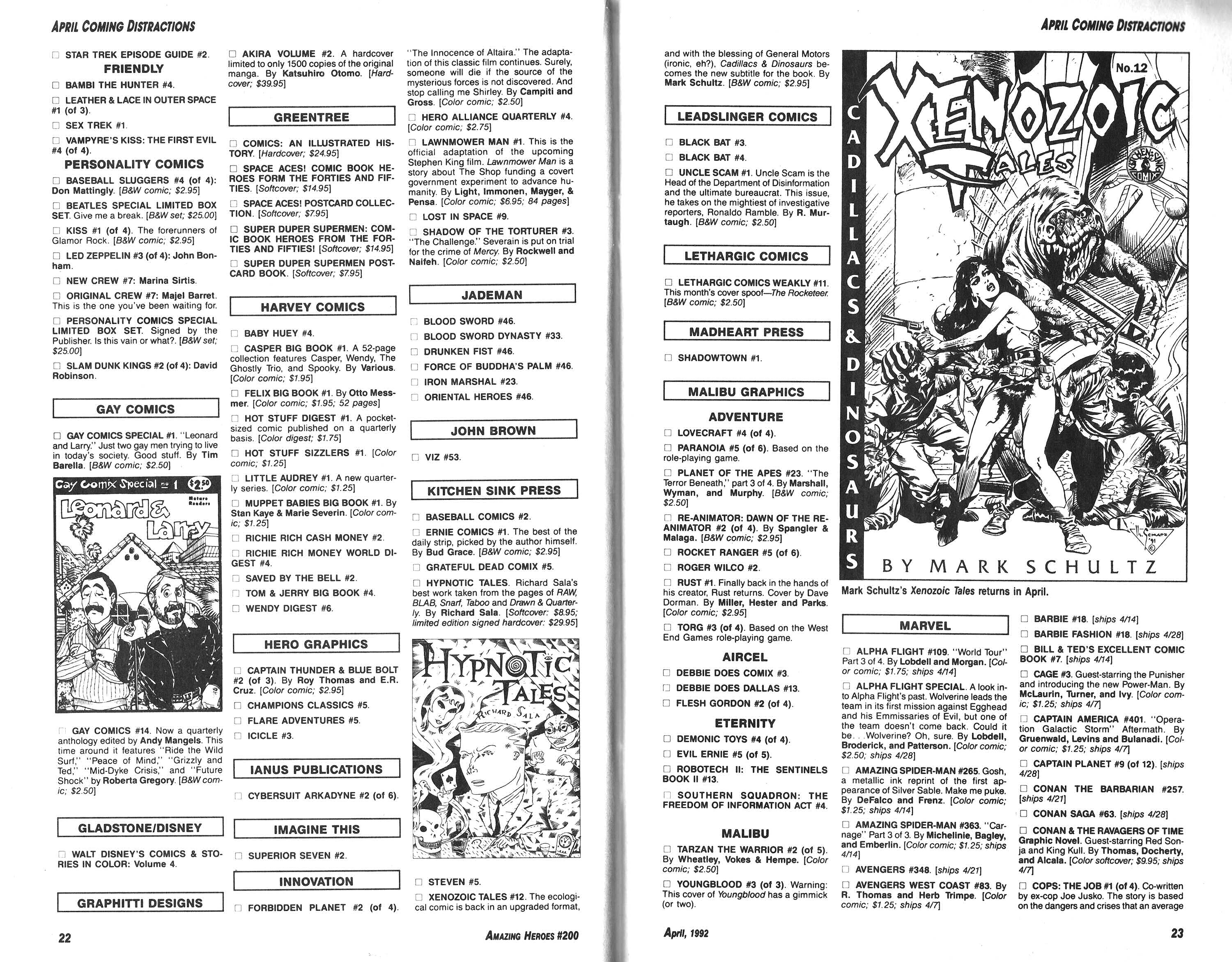 Read online Amazing Heroes comic -  Issue #200 - 12