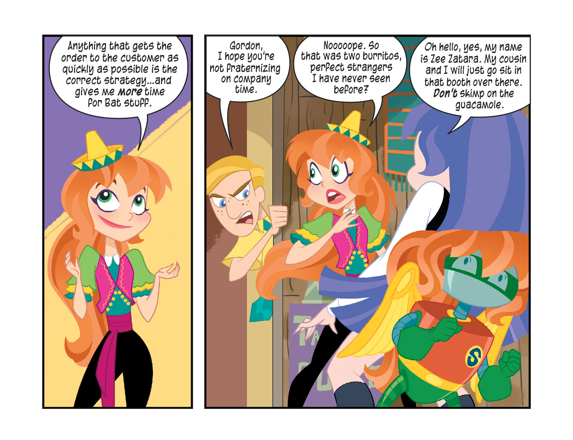 Read online DC Super Hero Girls: Weird Science comic -  Issue #11 - 6