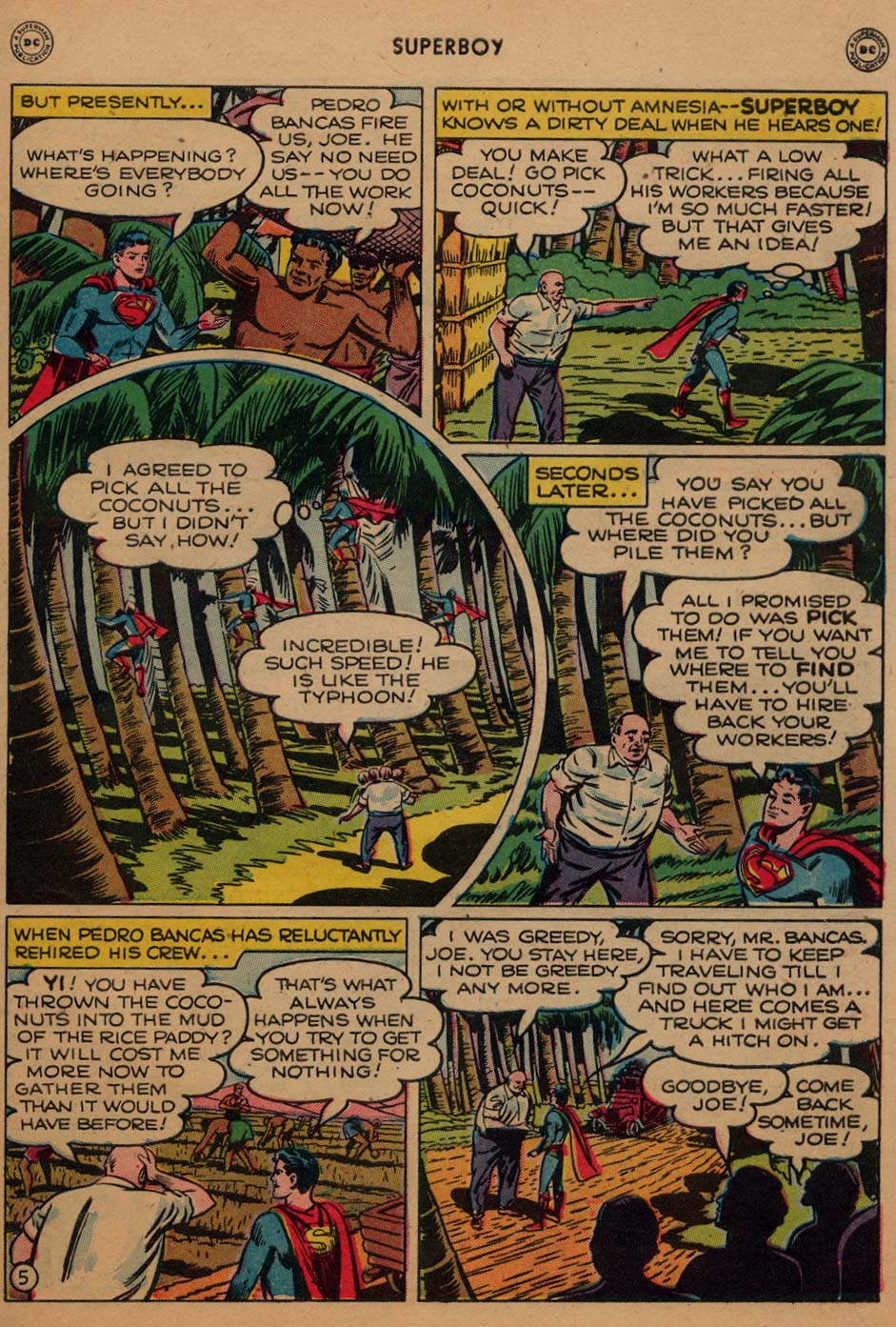 Read online Superboy (1949) comic -  Issue #2 - 35