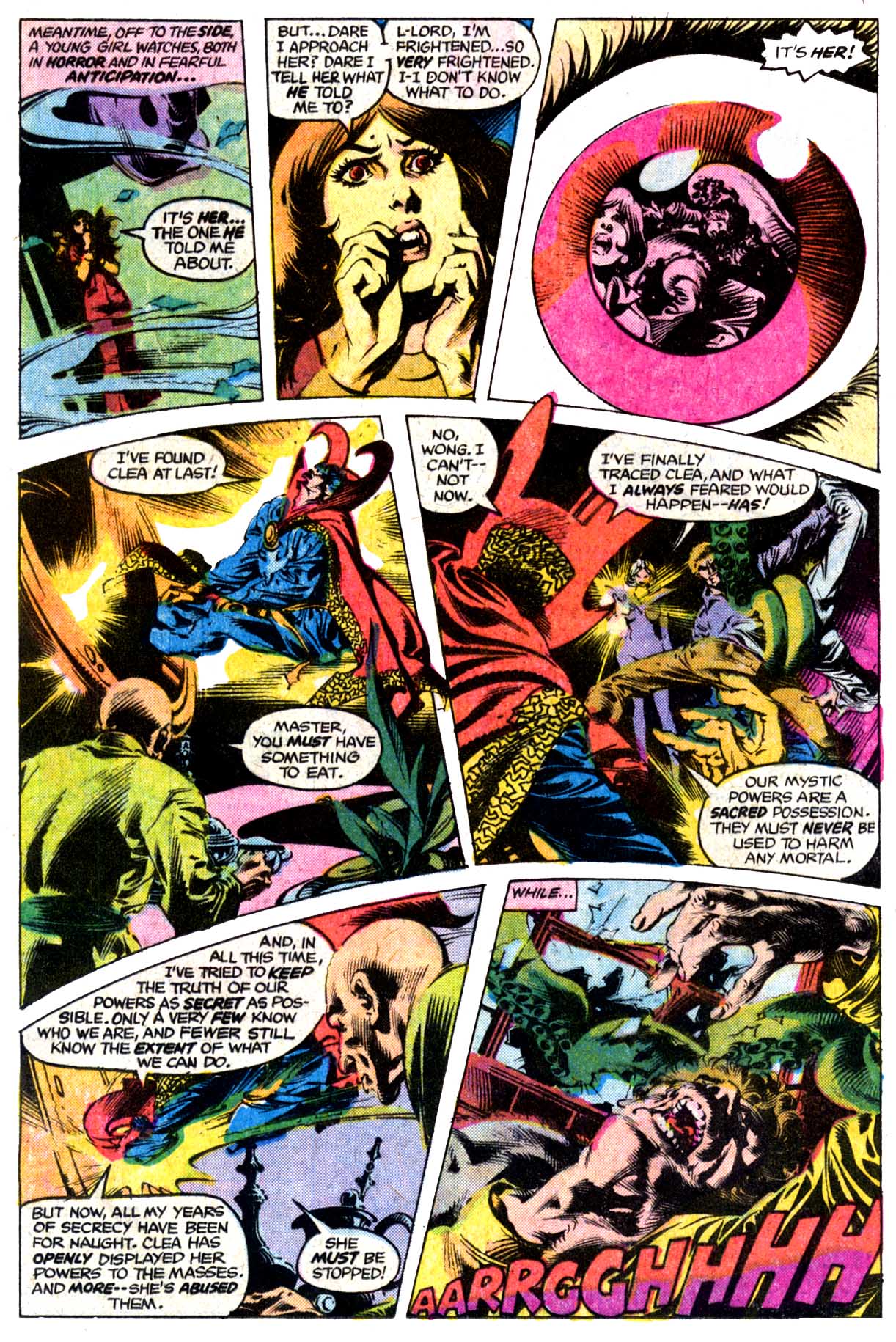 Read online Doctor Strange (1974) comic -  Issue #22 - 9