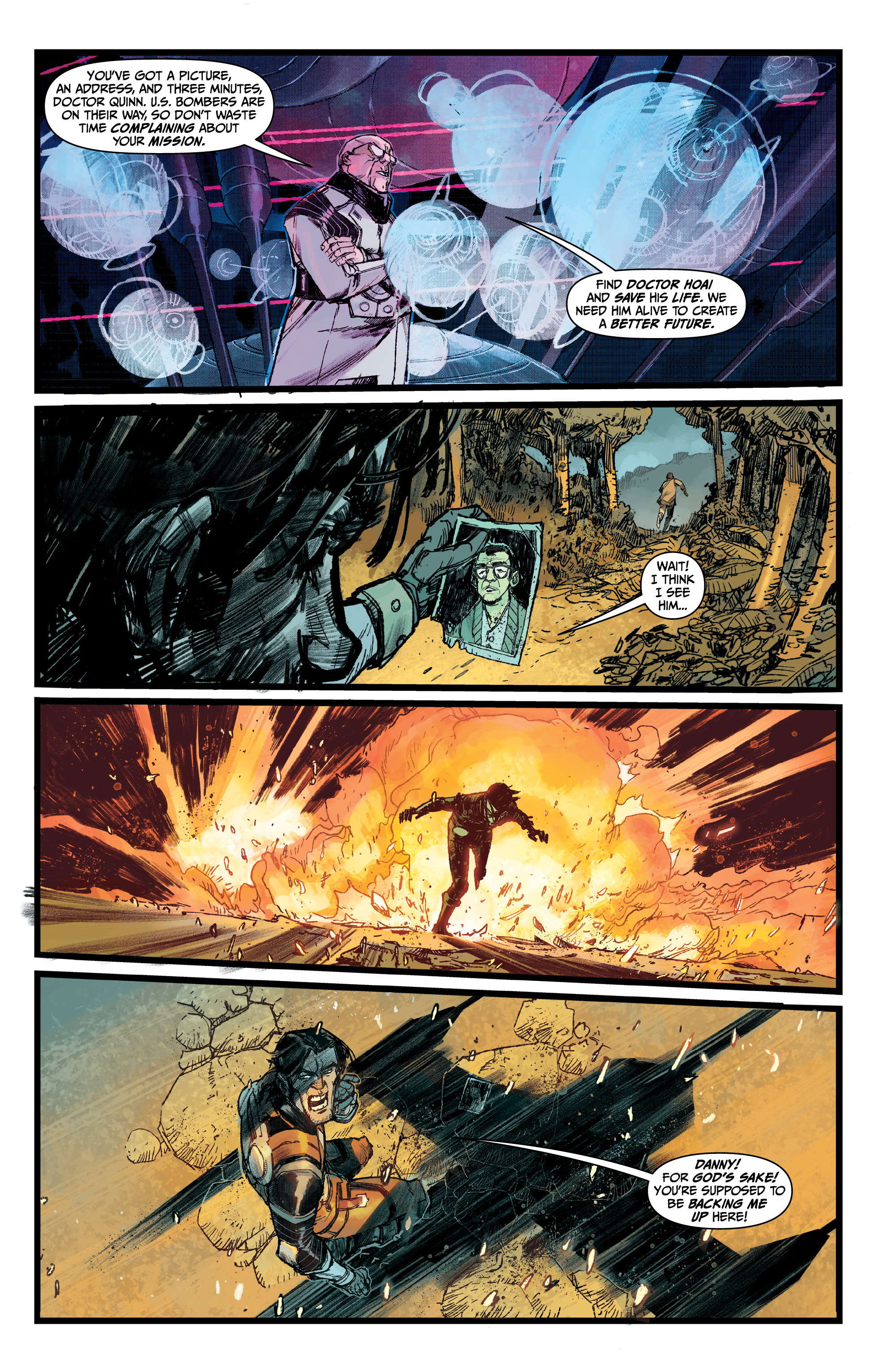 Read online Chrononauts: Futureshock comic -  Issue #3 - 8
