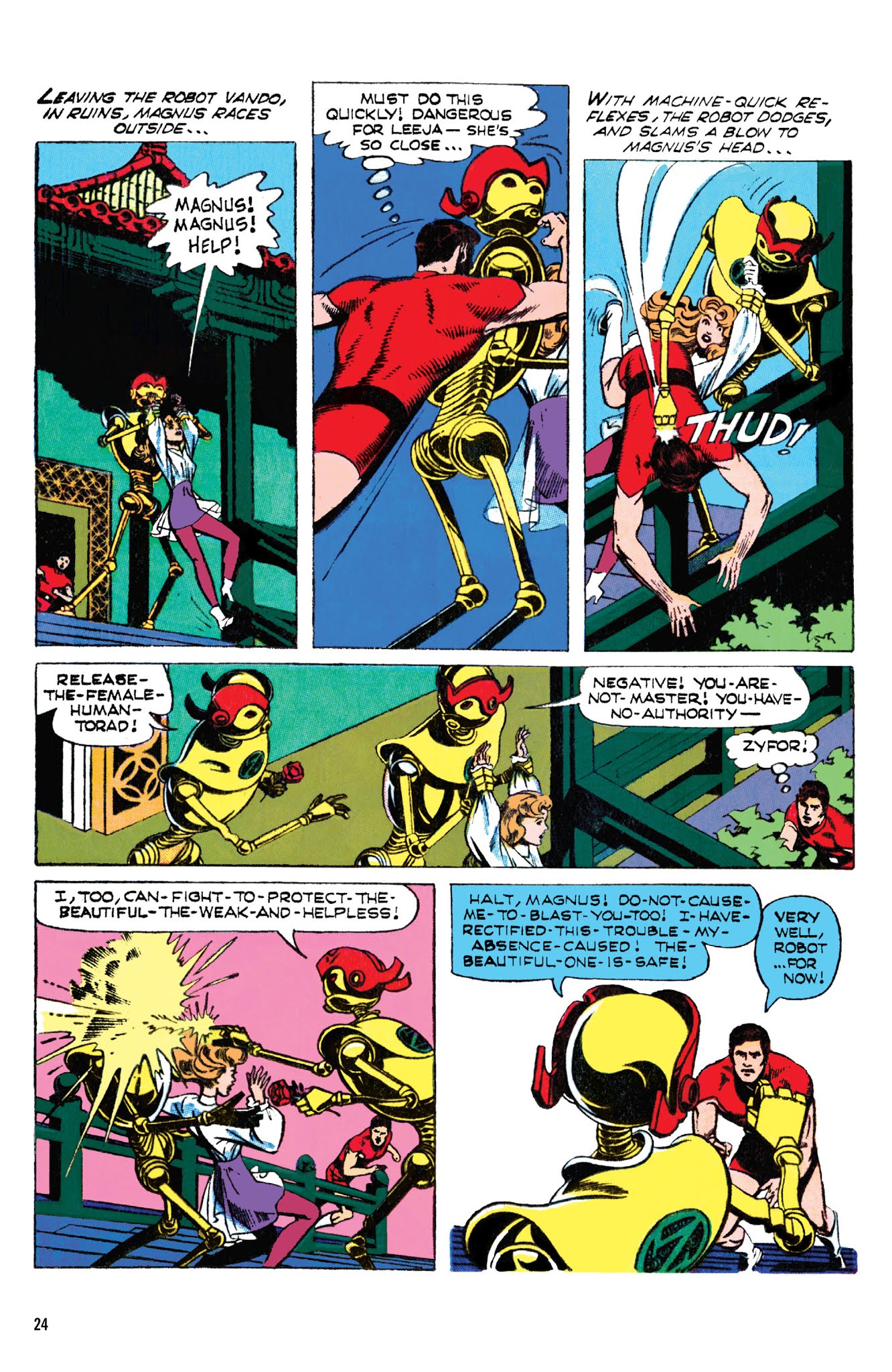 Read online Magnus, Robot Fighter Archives comic -  Issue # TPB 3 (Part 1) - 26