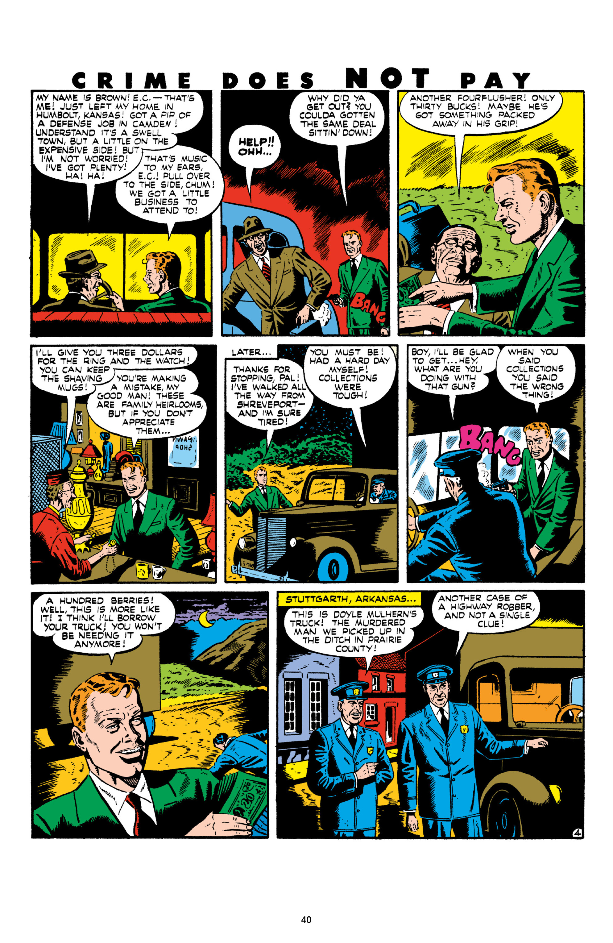 Read online Crime Does Not Pay Archives comic -  Issue # TPB 8 (Part 1) - 42