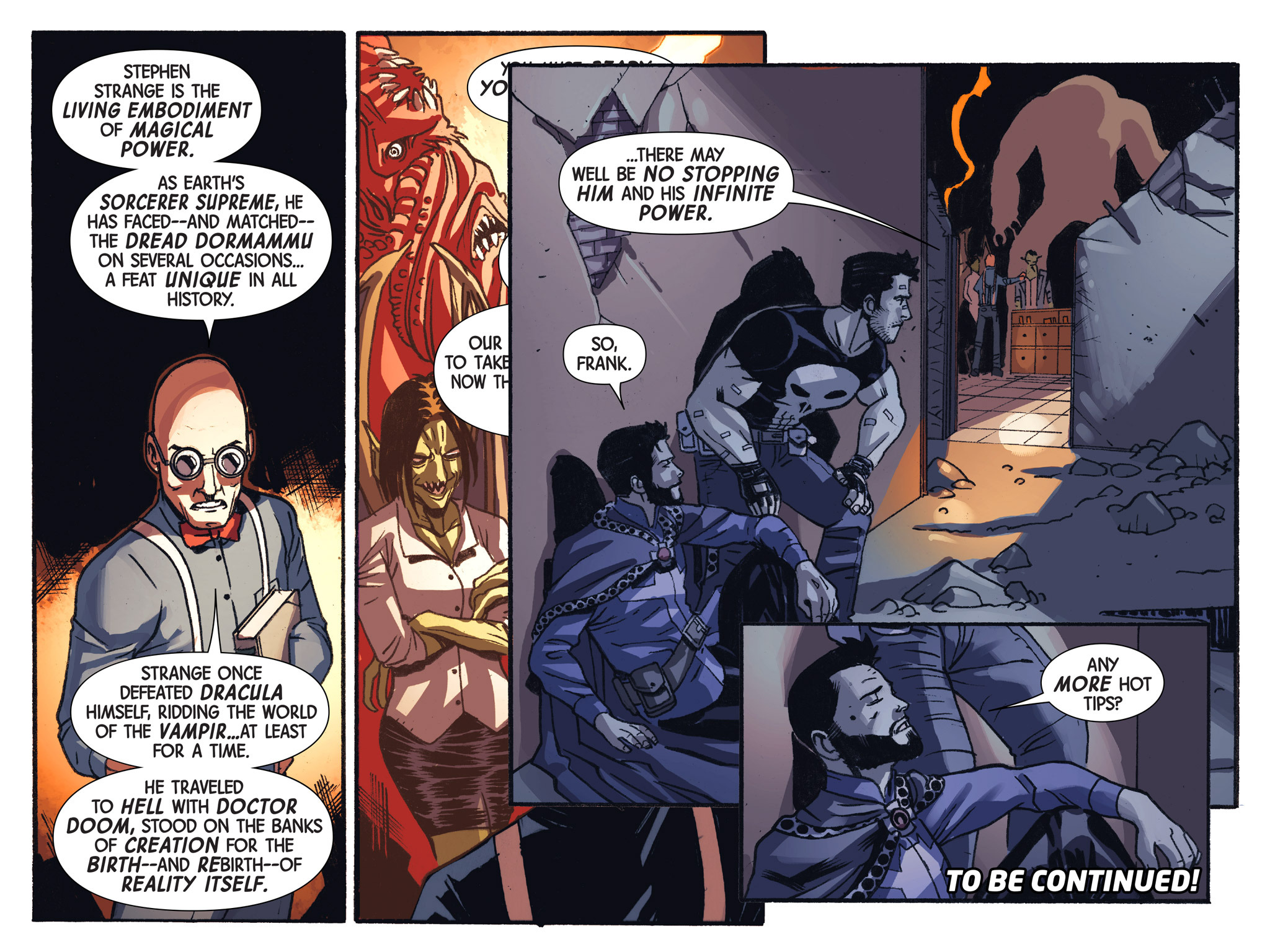Read online Doctor Strange/Punisher: Magic Bullets Infinite Comic comic -  Issue #3 - 94