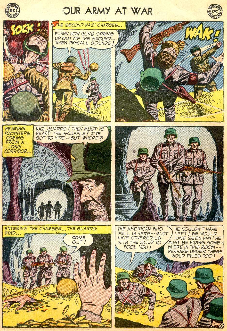 Read online Our Army at War (1952) comic -  Issue #31 - 22