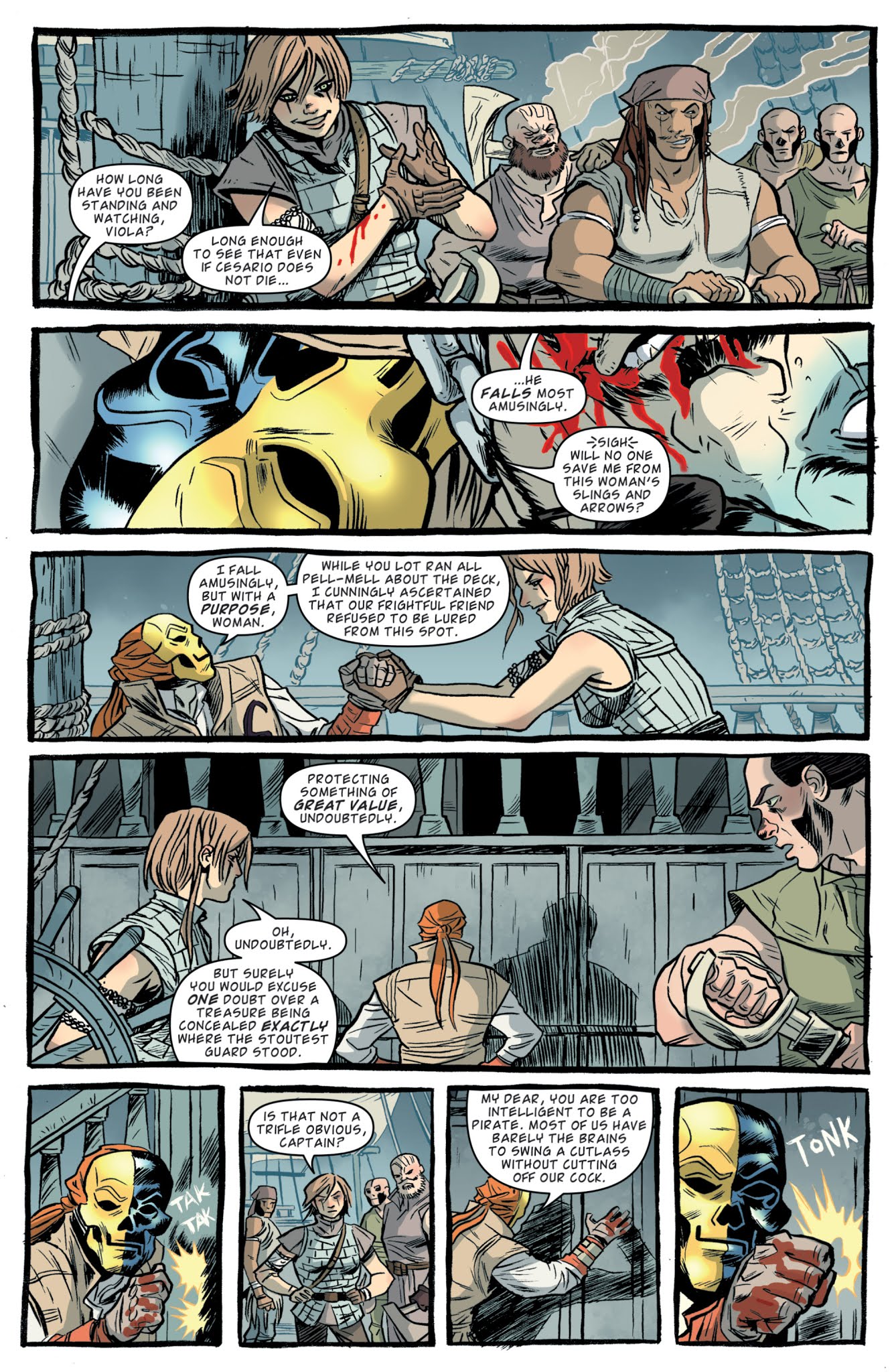 Read online Kill Shakespeare: The Mask of Night comic -  Issue #1 - 8