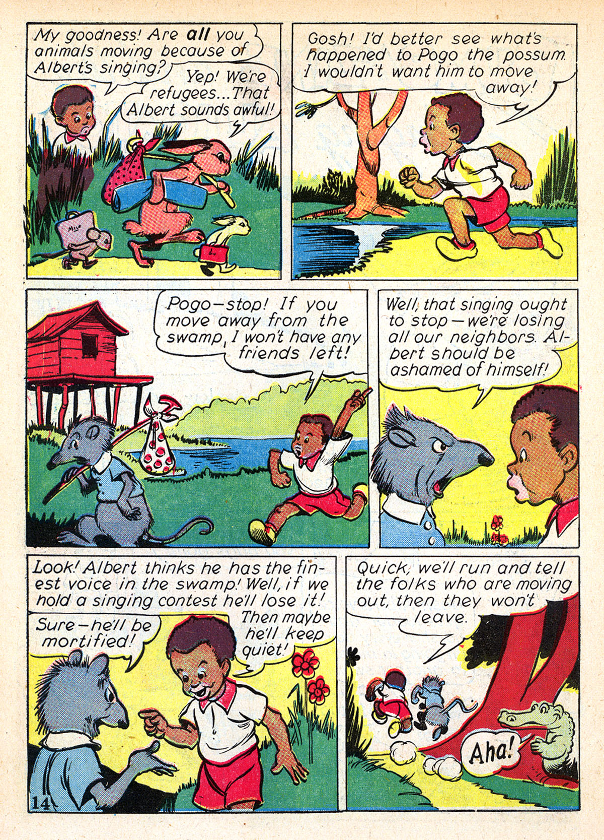 Read online Animal Comics comic -  Issue #2 - 16