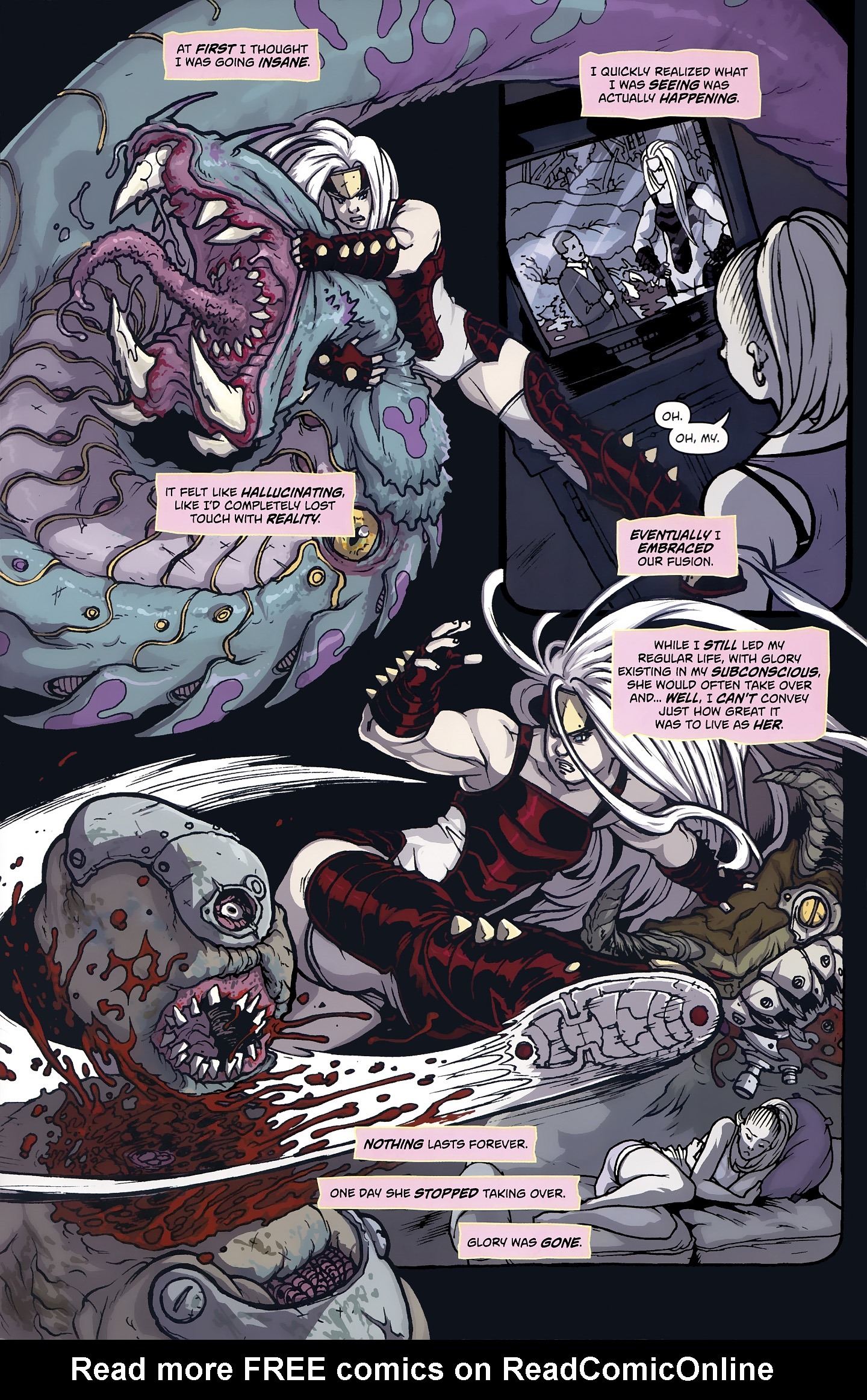 Read online Glory comic -  Issue #23 - 22