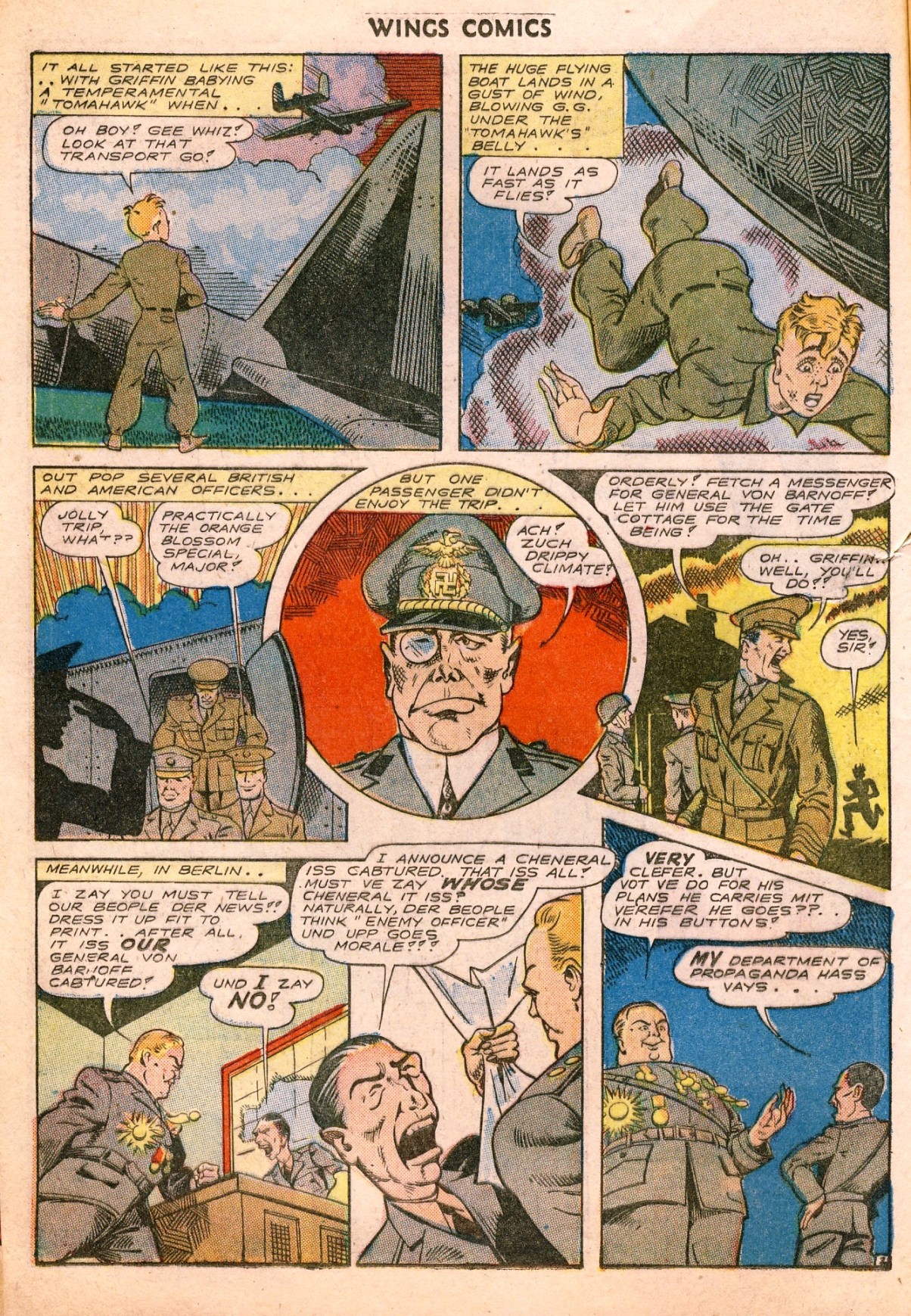 Read online Wings Comics comic -  Issue #39 - 20