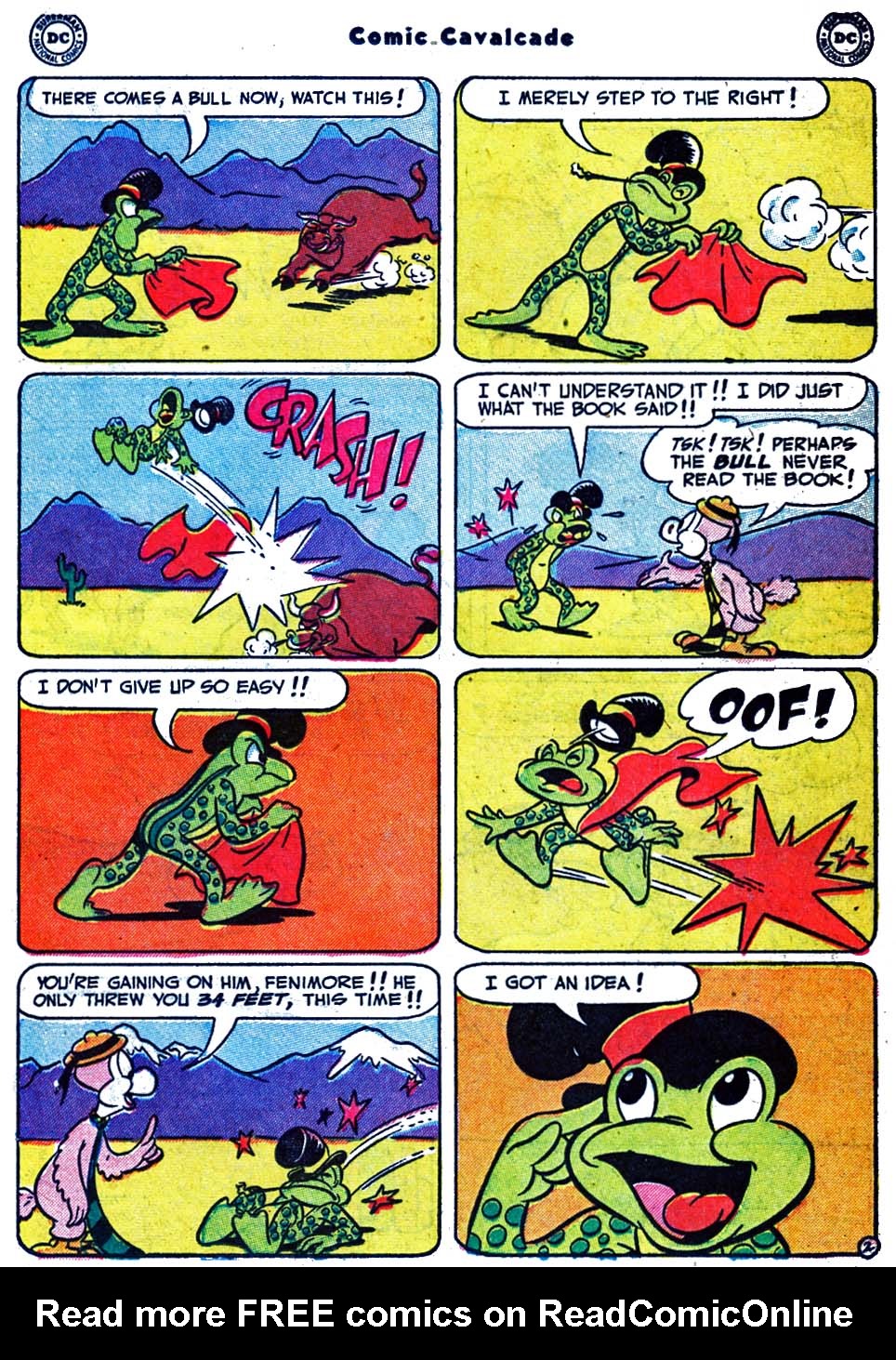 Read online Comic Cavalcade comic -  Issue #53 - 35