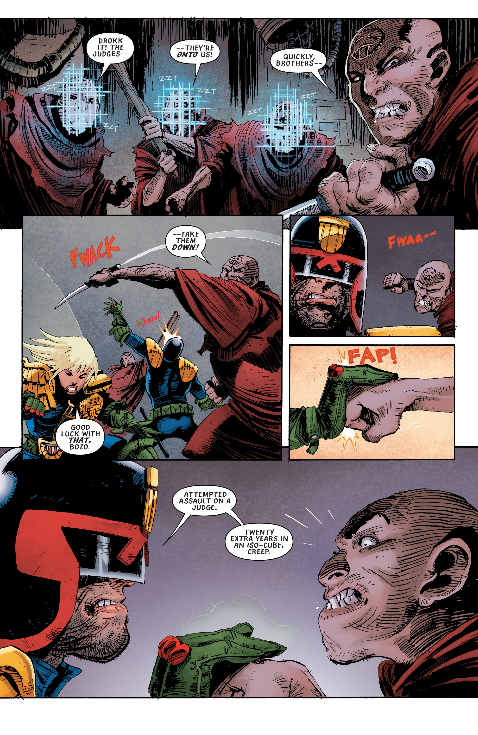 Read online Predator Vs. Judge Dredd Vs. Aliens comic -  Issue #1 - 16