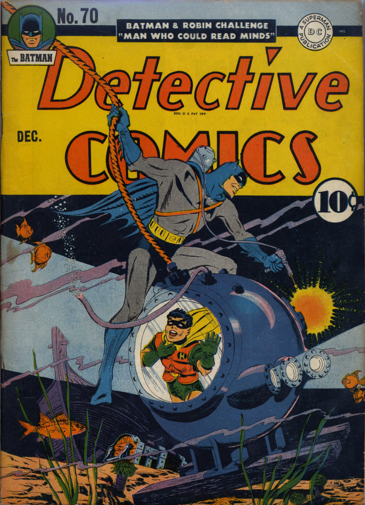 Read online Detective Comics (1937) comic -  Issue #70 - 1