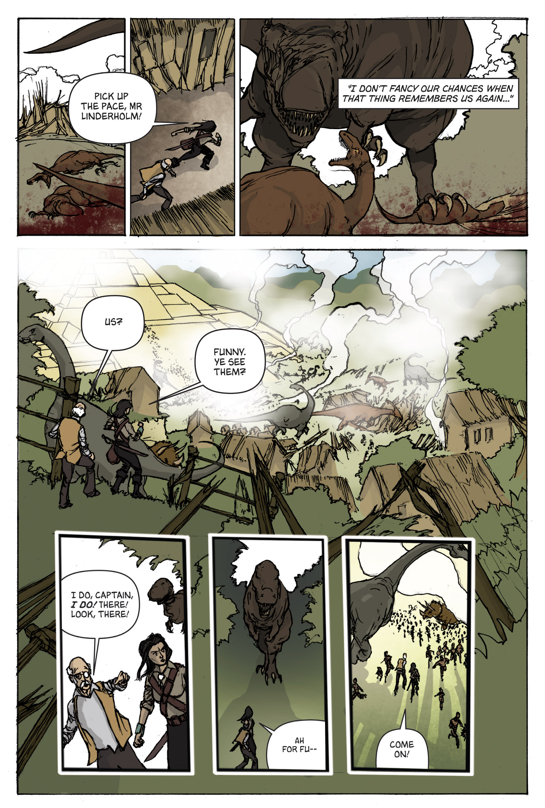 Read online Pirates of the Lost World comic -  Issue # TPB - 79