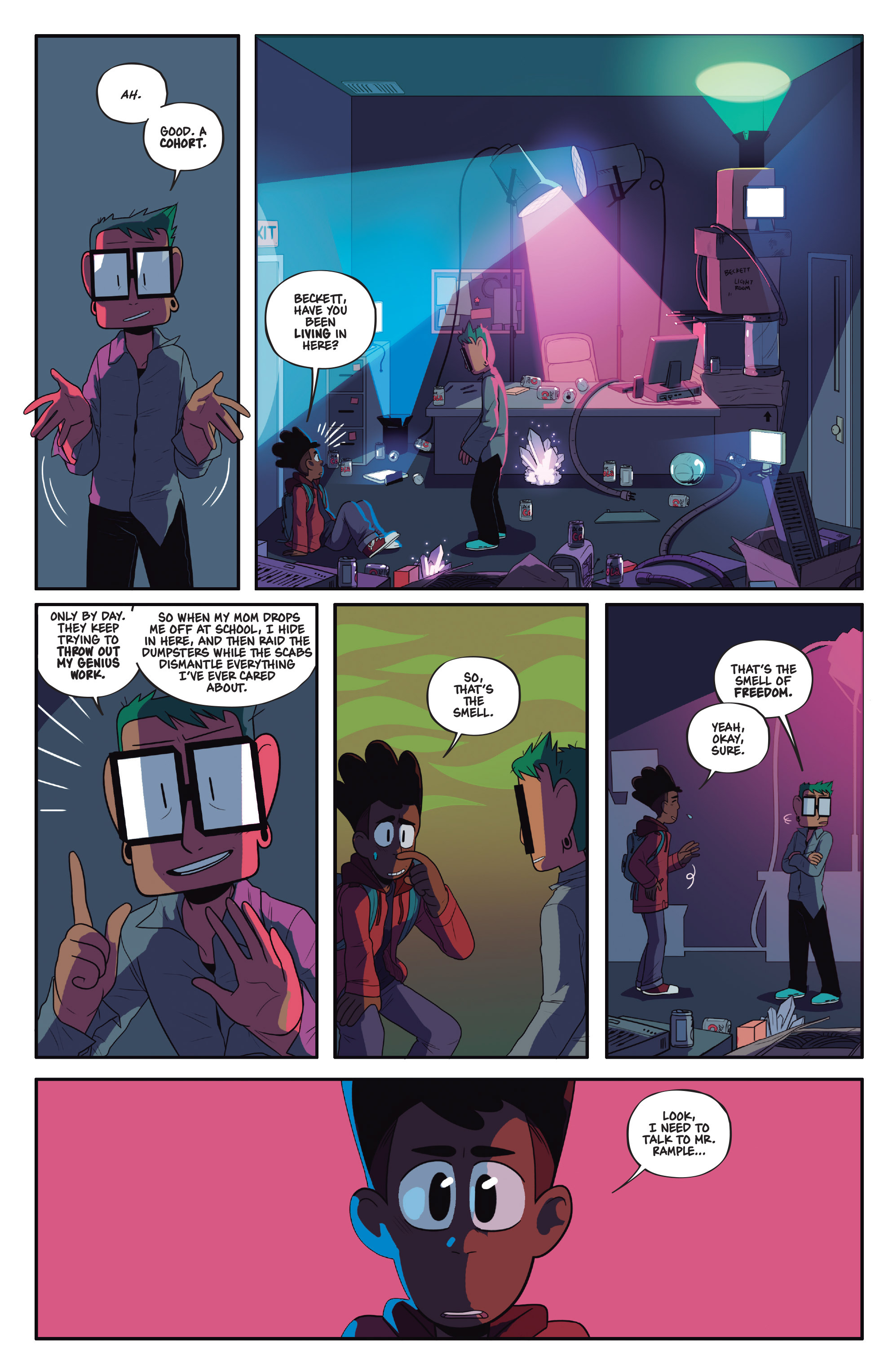 Read online The Backstagers comic -  Issue #7 - 18