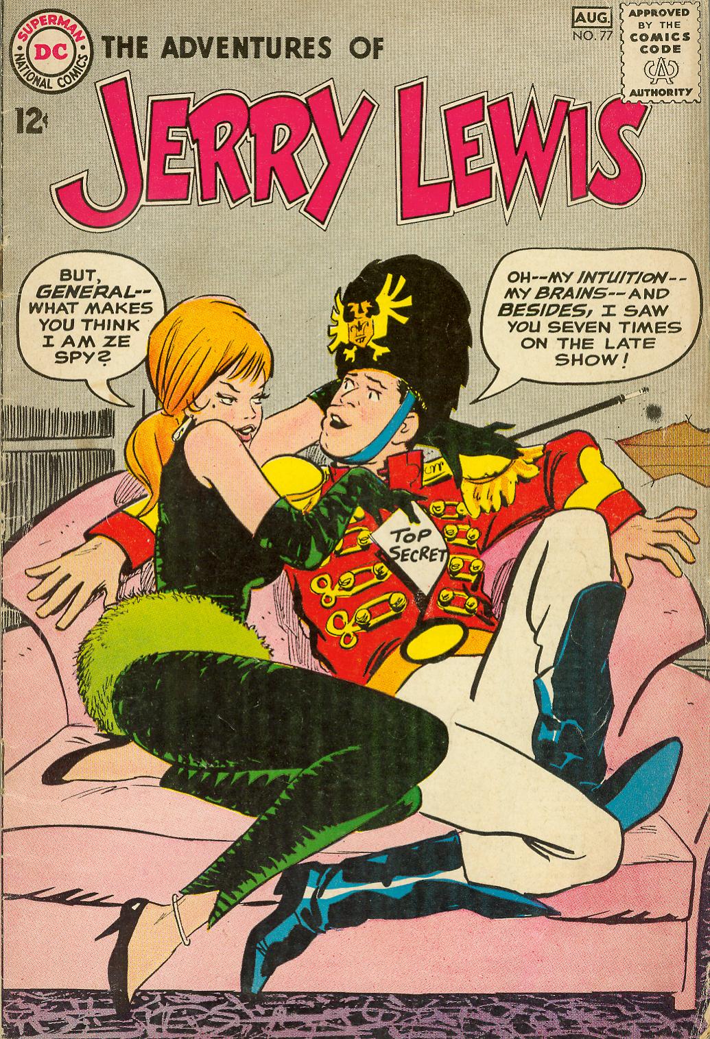 Read online The Adventures of Jerry Lewis comic -  Issue #77 - 1
