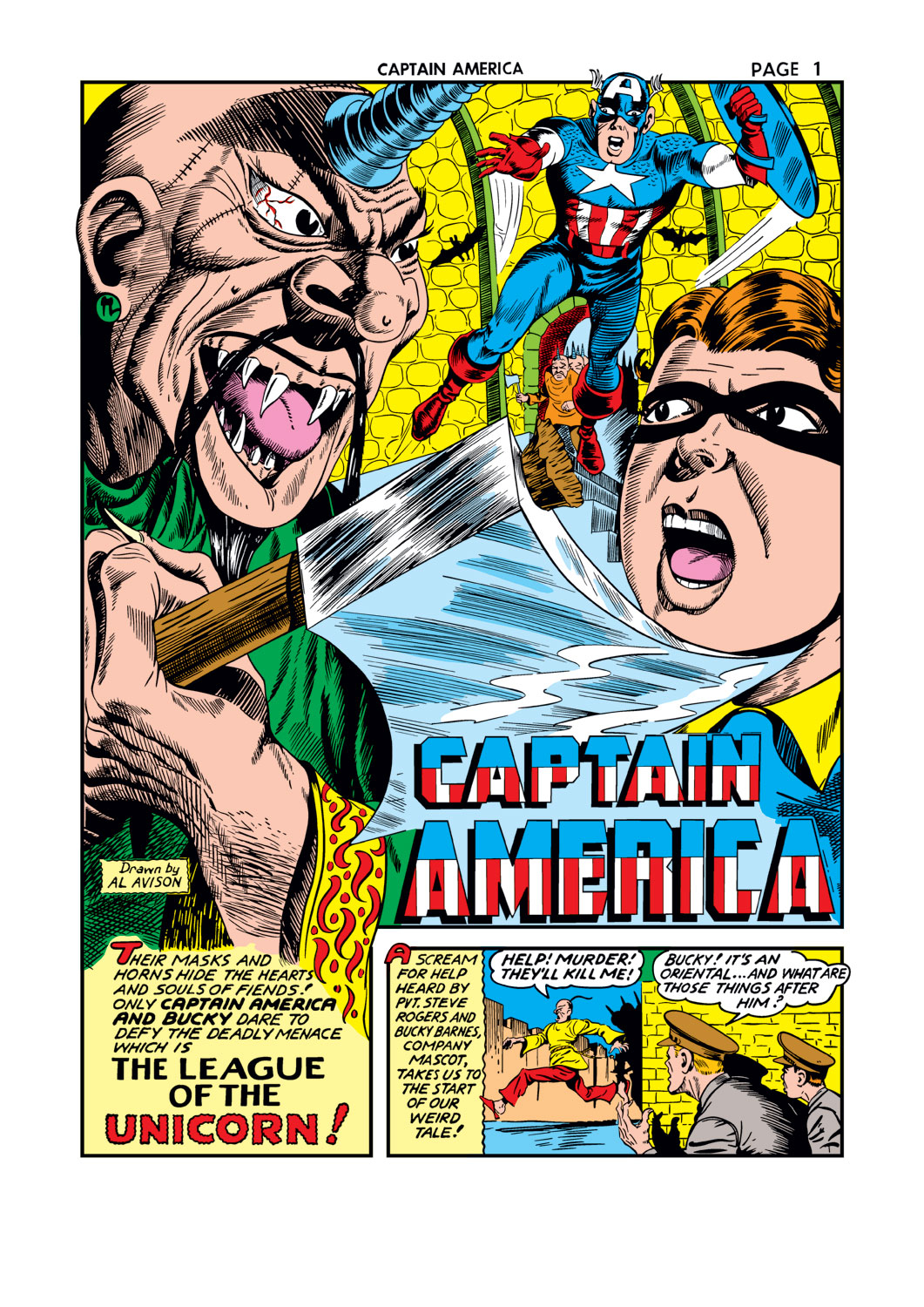 Read online Captain America Comics comic Issue 13
