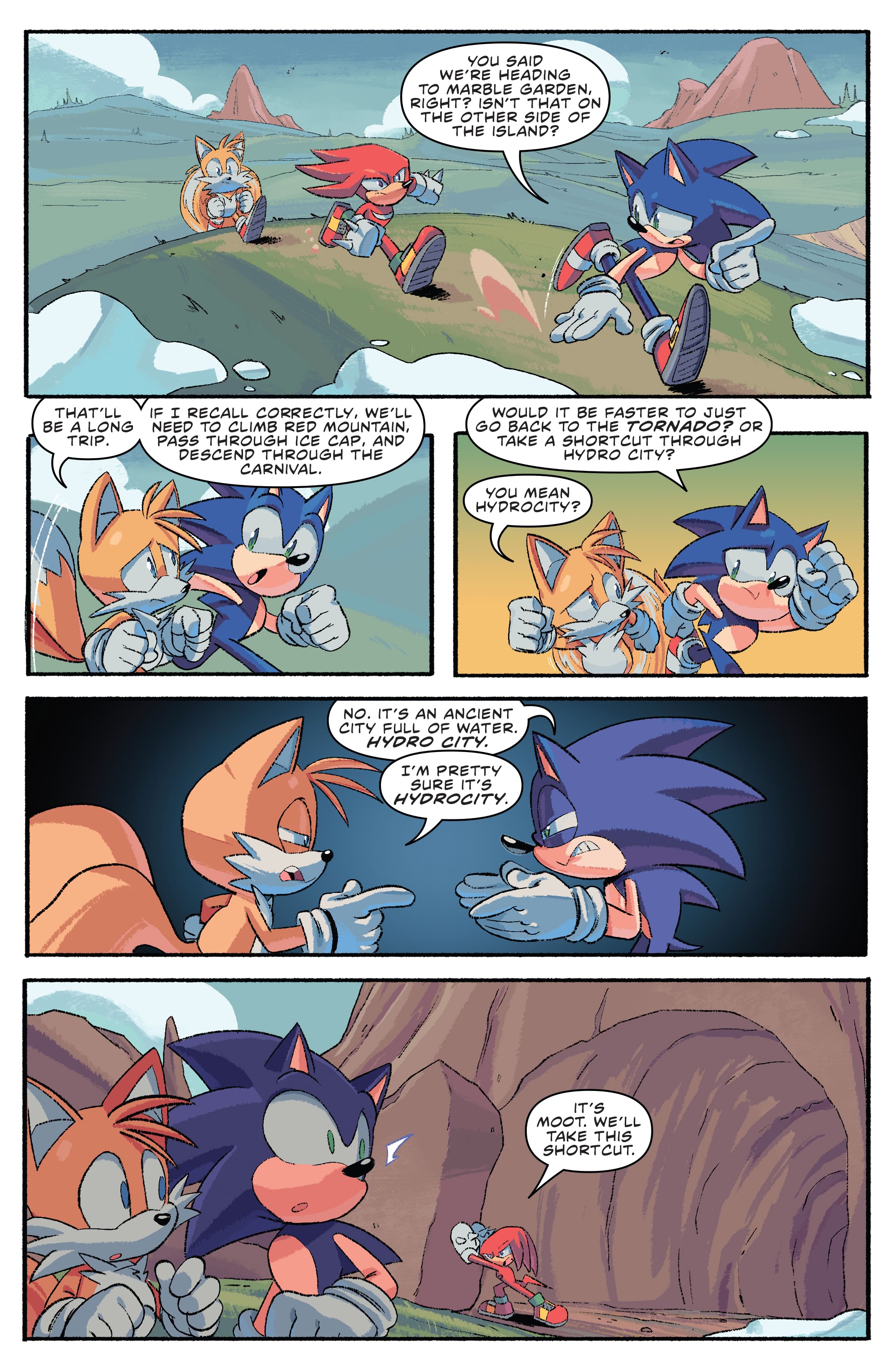 Read online Free Comic Book Day 2022 comic -  Issue # Sonic the Hedgehog - 6