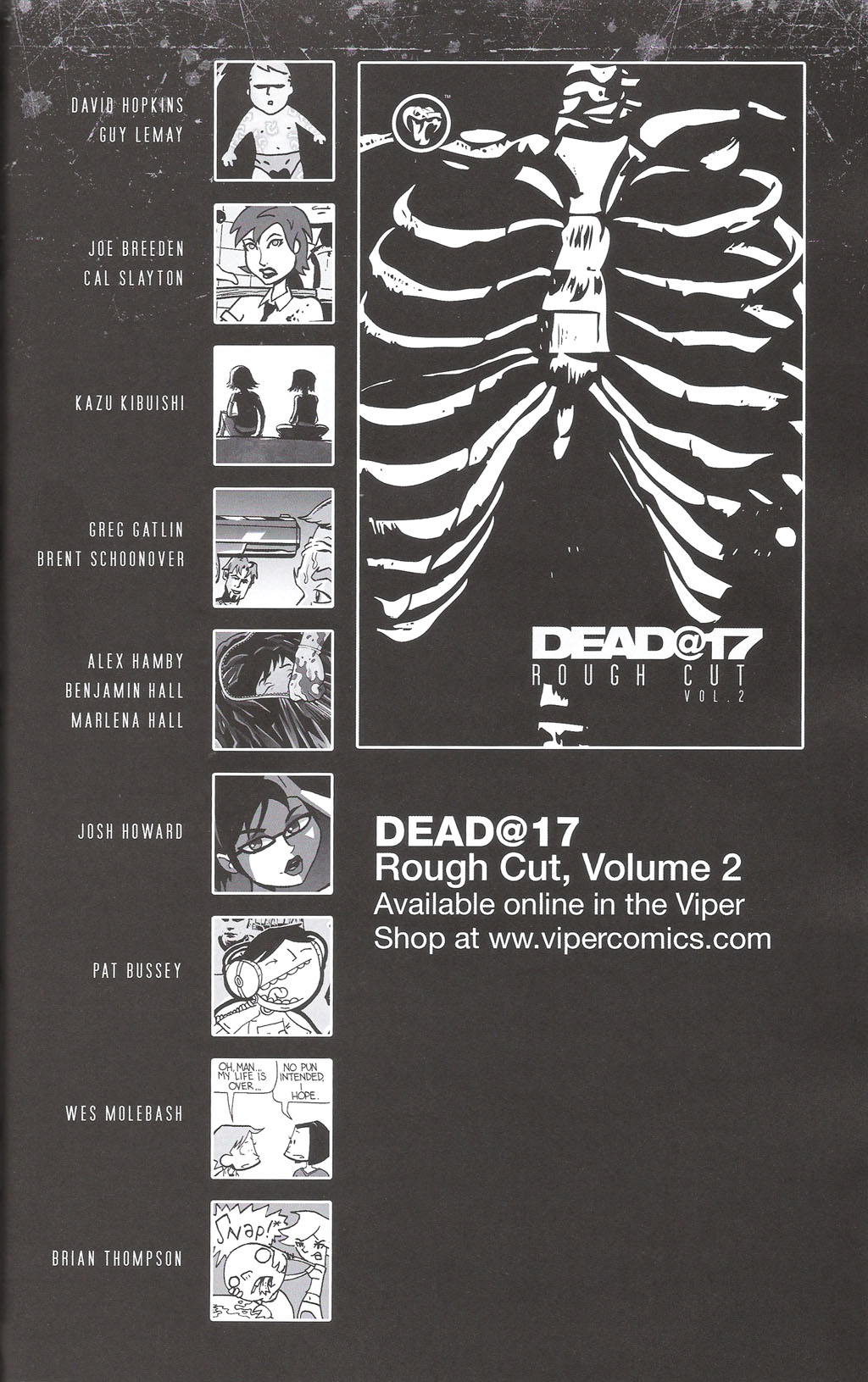 Read online Dead@17: Rough Cut comic -  Issue #3 - 52