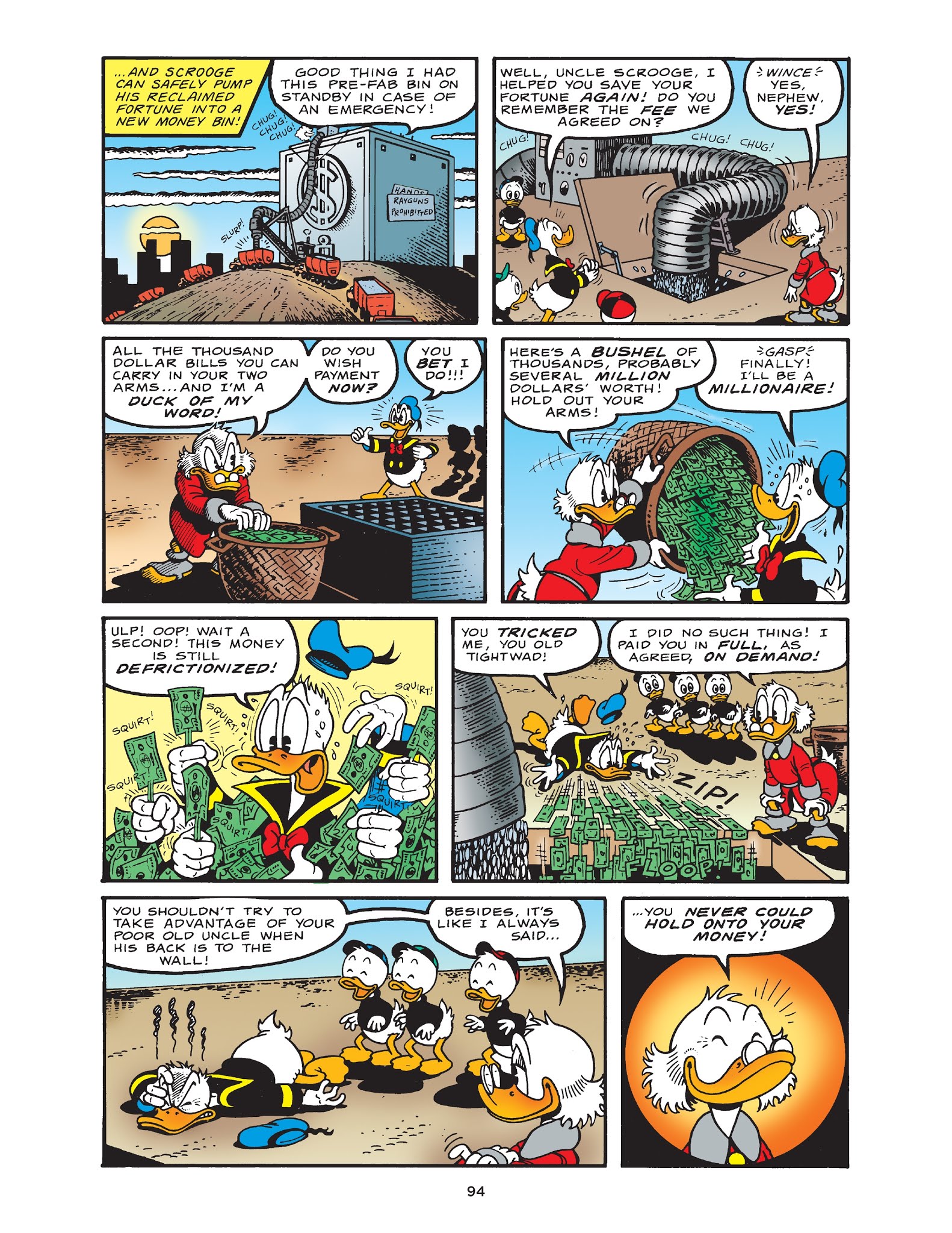 Read online Walt Disney Uncle Scrooge and Donald Duck: The Don Rosa Library comic -  Issue # TPB 1 (Part 1) - 95