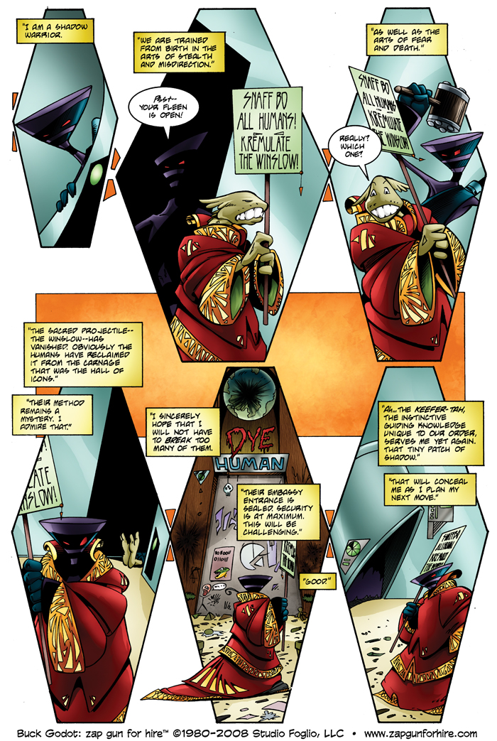 Read online Buck Godot - Zap Gun For Hire comic -  Issue #4 - 3