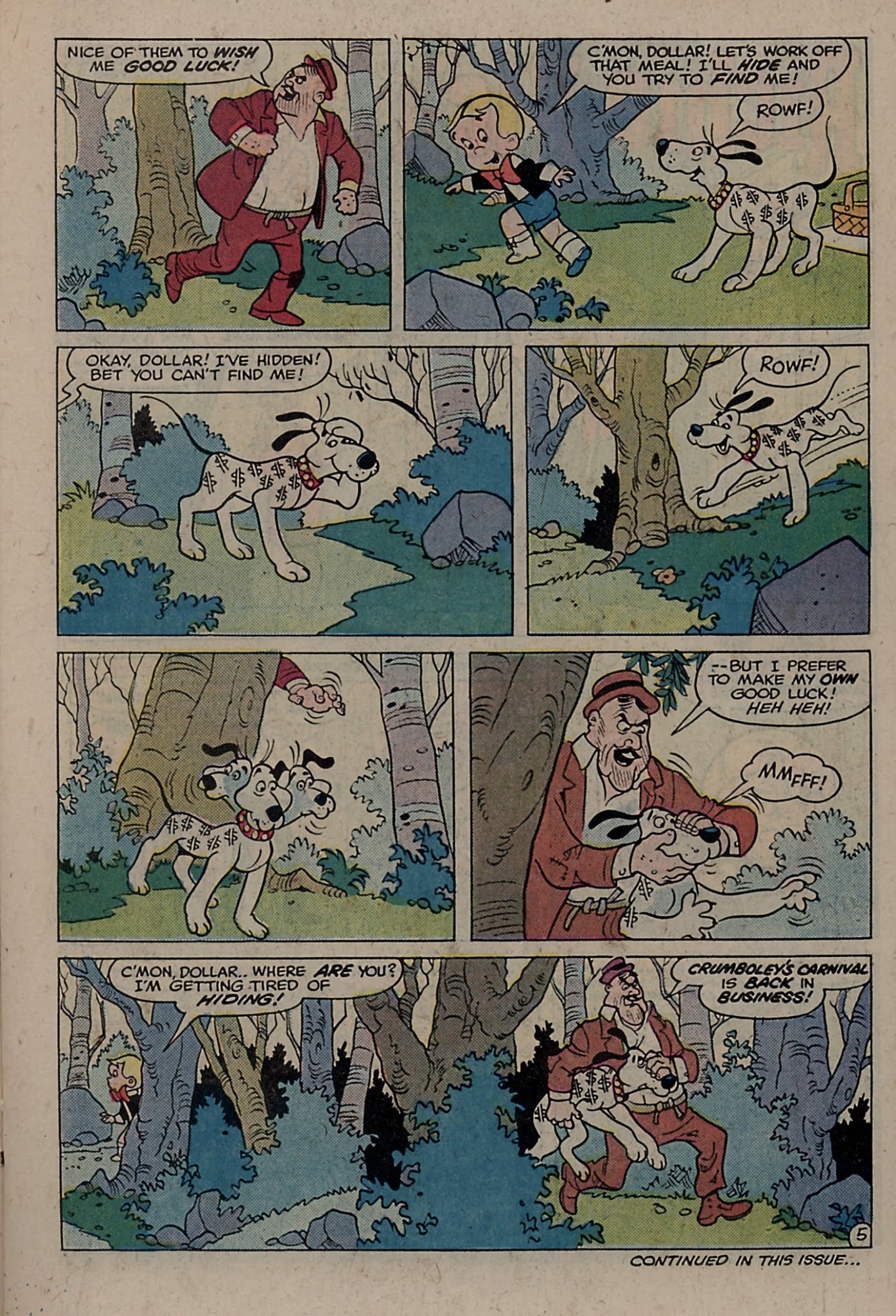 Read online Richie Rich & Dollar the Dog comic -  Issue #10 - 23