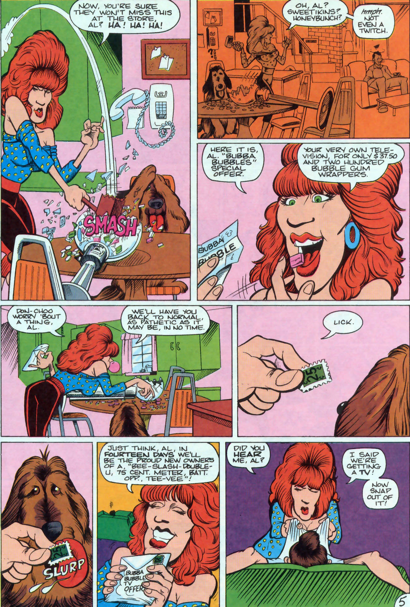 Read online Married... with Children (1990) comic -  Issue #6 - 6