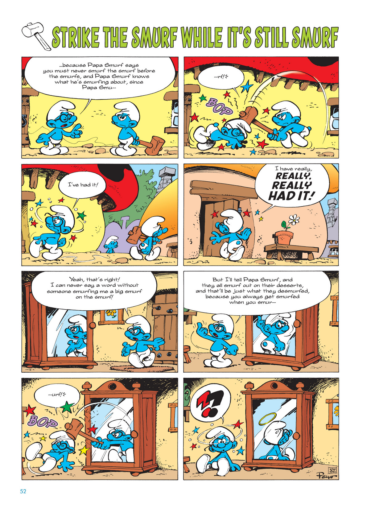 Read online The Smurfs comic -  Issue #10 - 53