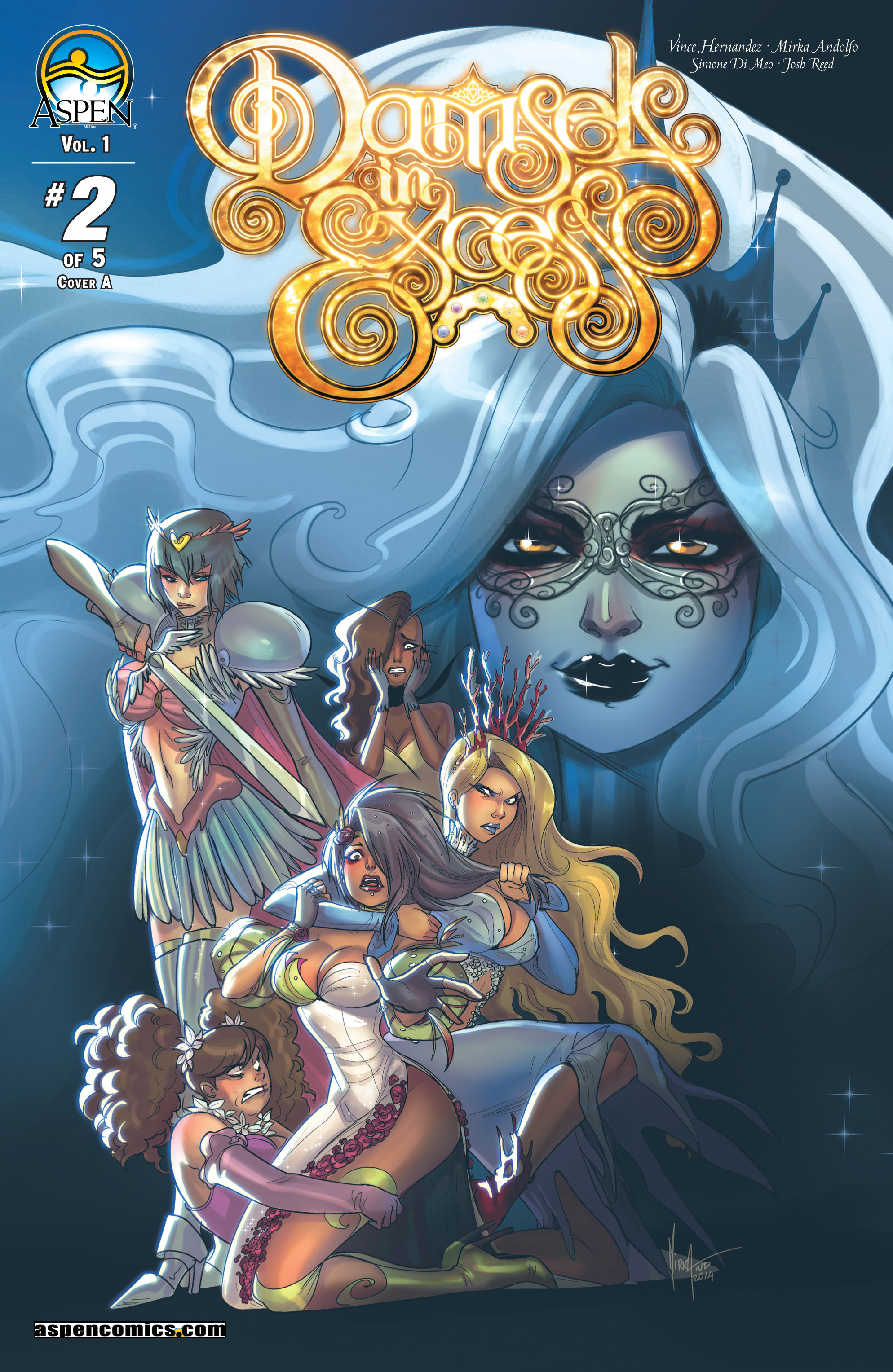 Read online Damsels in Excess comic -  Issue #2 - 1