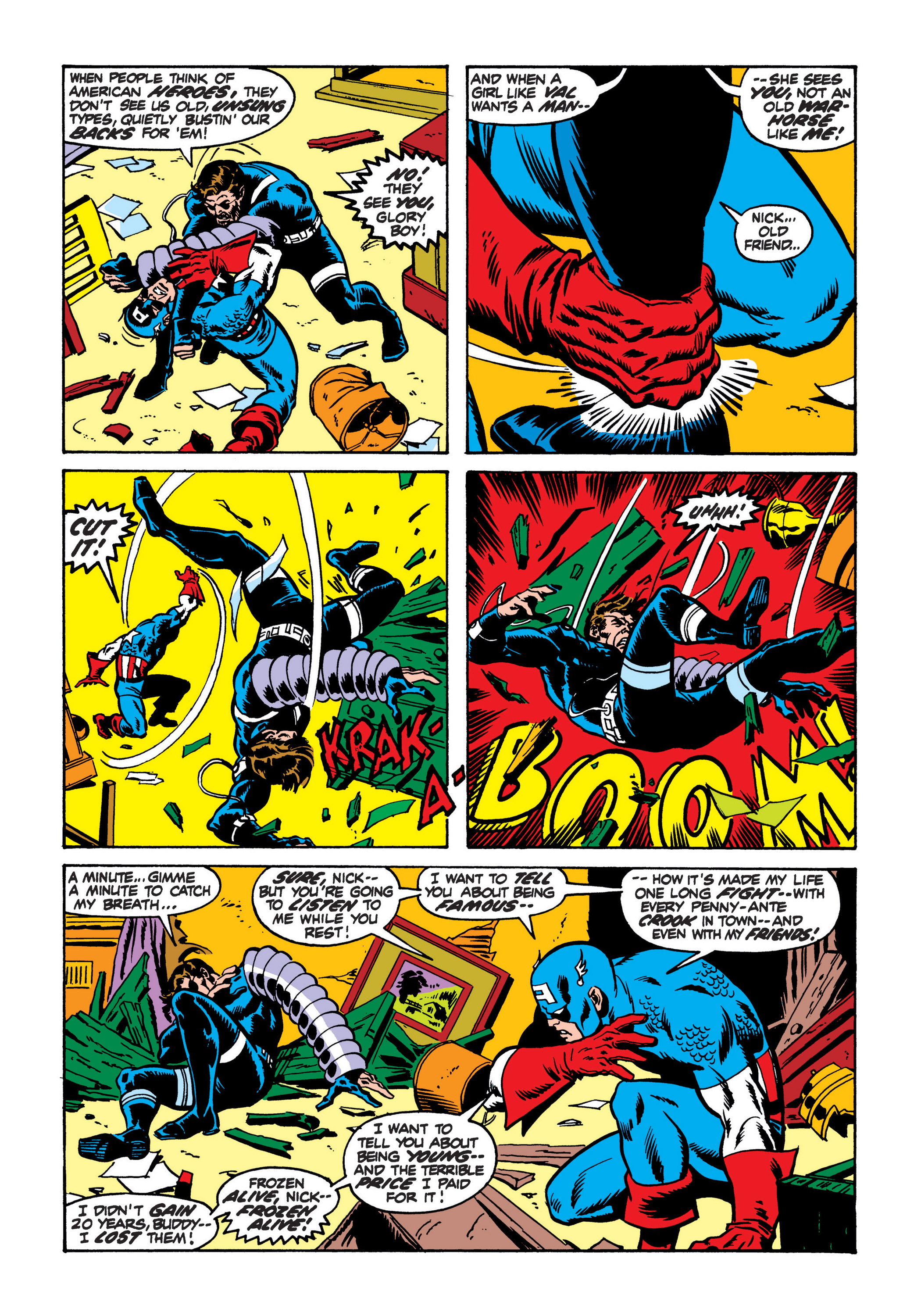 Read online Marvel Masterworks: Captain America comic -  Issue # TPB 7 (Part 2) - 3