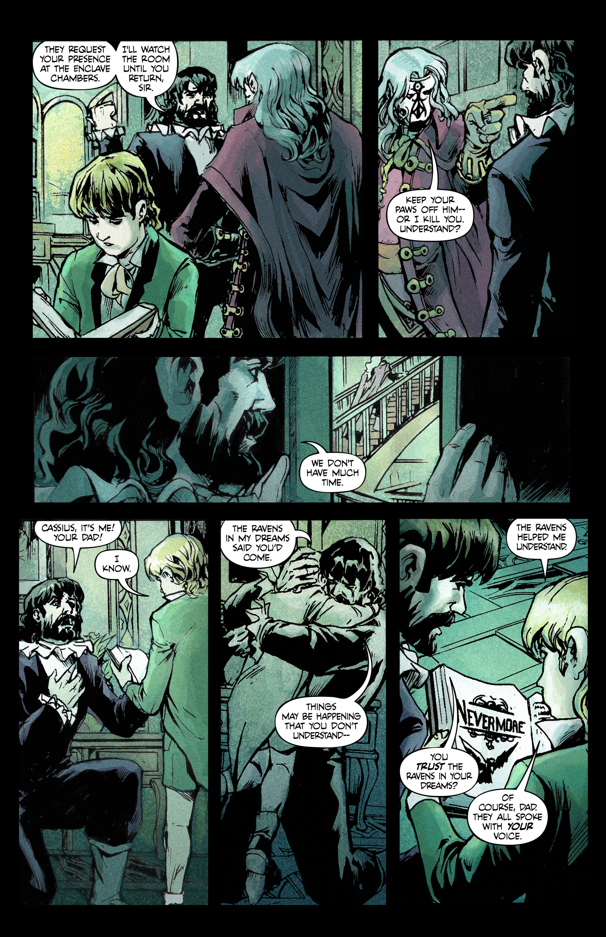 Read online Raven Nevermore comic -  Issue #4 - 29