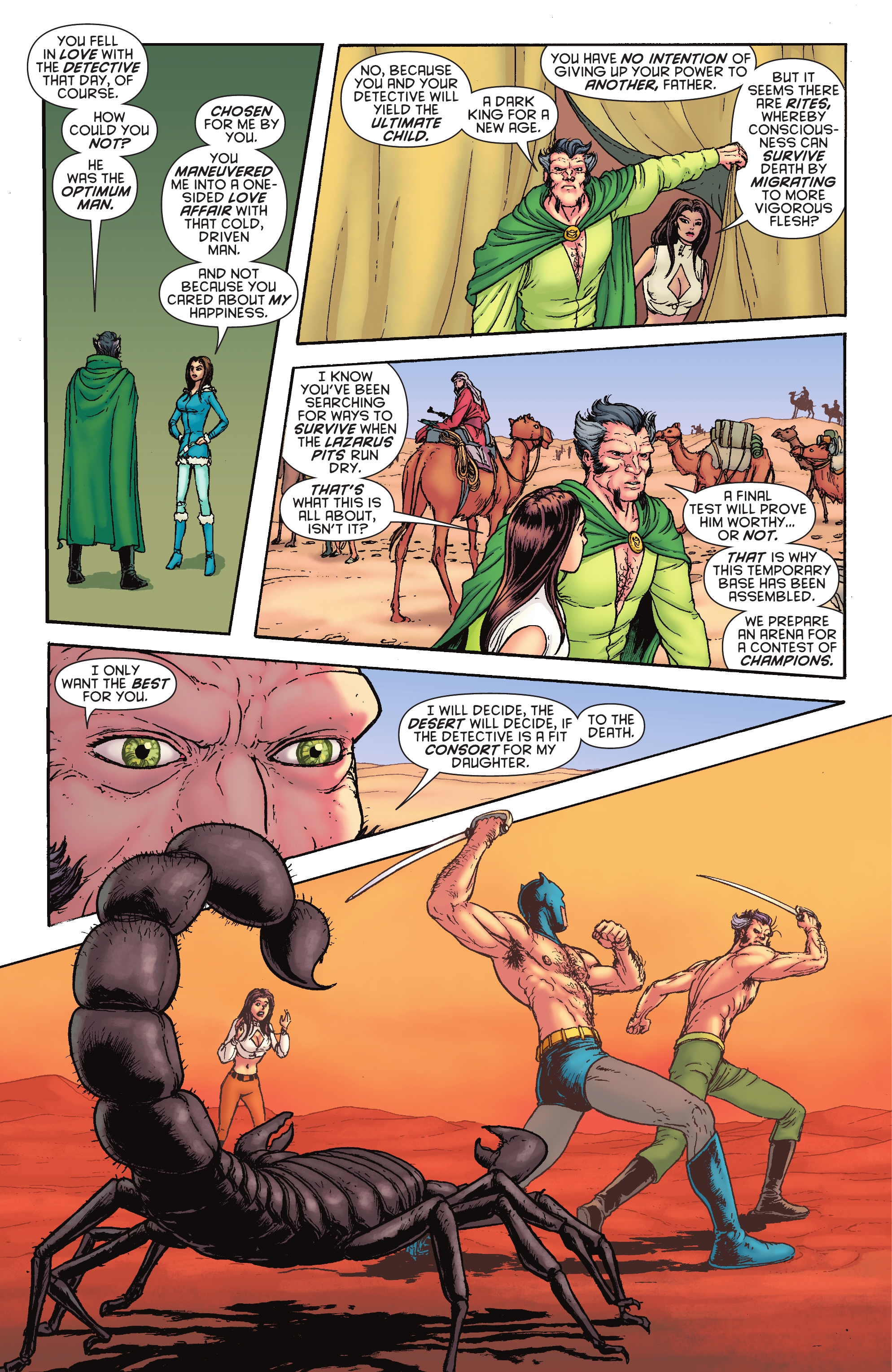 Read online Batman Arkham: Talia al Ghul comic -  Issue # TPB (Part 2) - 133