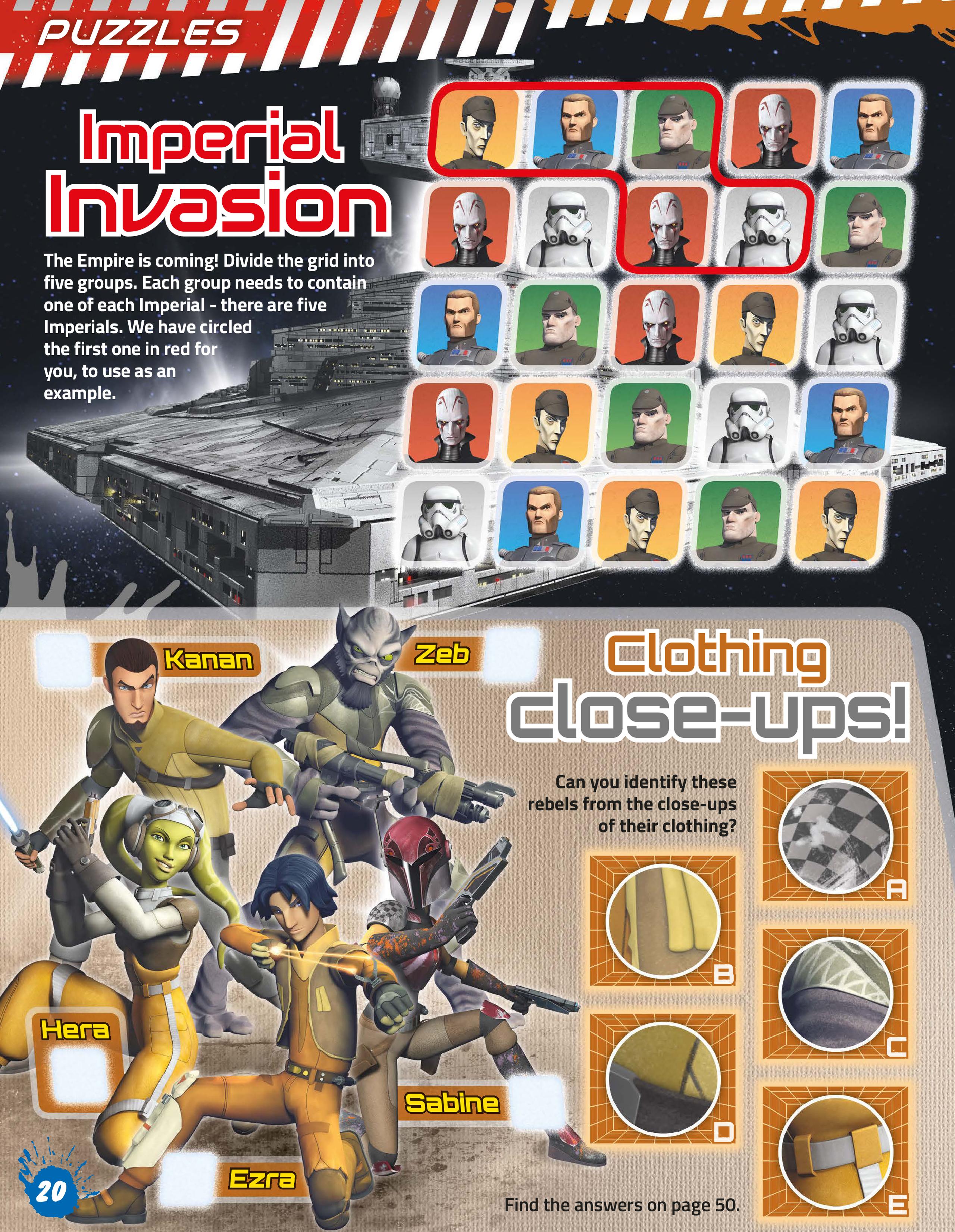 Read online Star Wars Rebels Magazine comic -  Issue #3 - 20