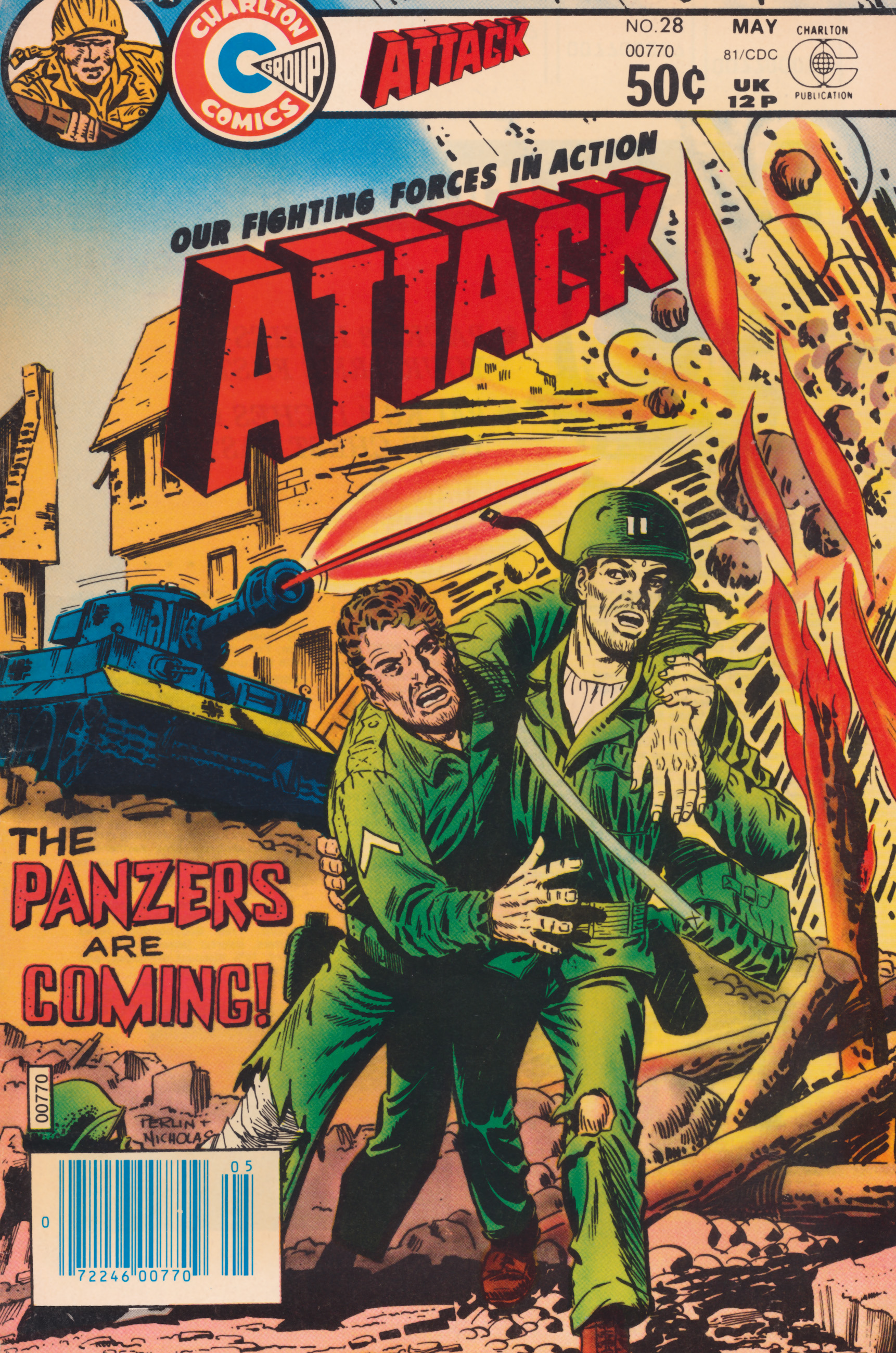 Read online Attack (1971) comic -  Issue #28 - 1