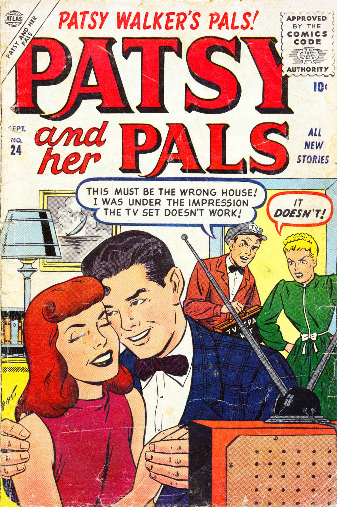 Read online Patsy and her Pals comic -  Issue #24 - 1